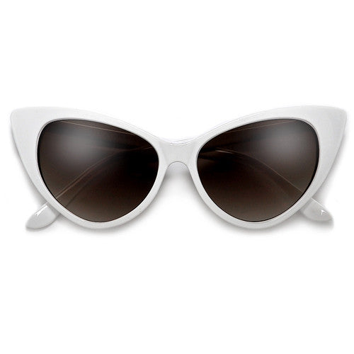 Designer Inspired Super Cat Eye MOD Fashion Sunglasses - Sunglass Spot
