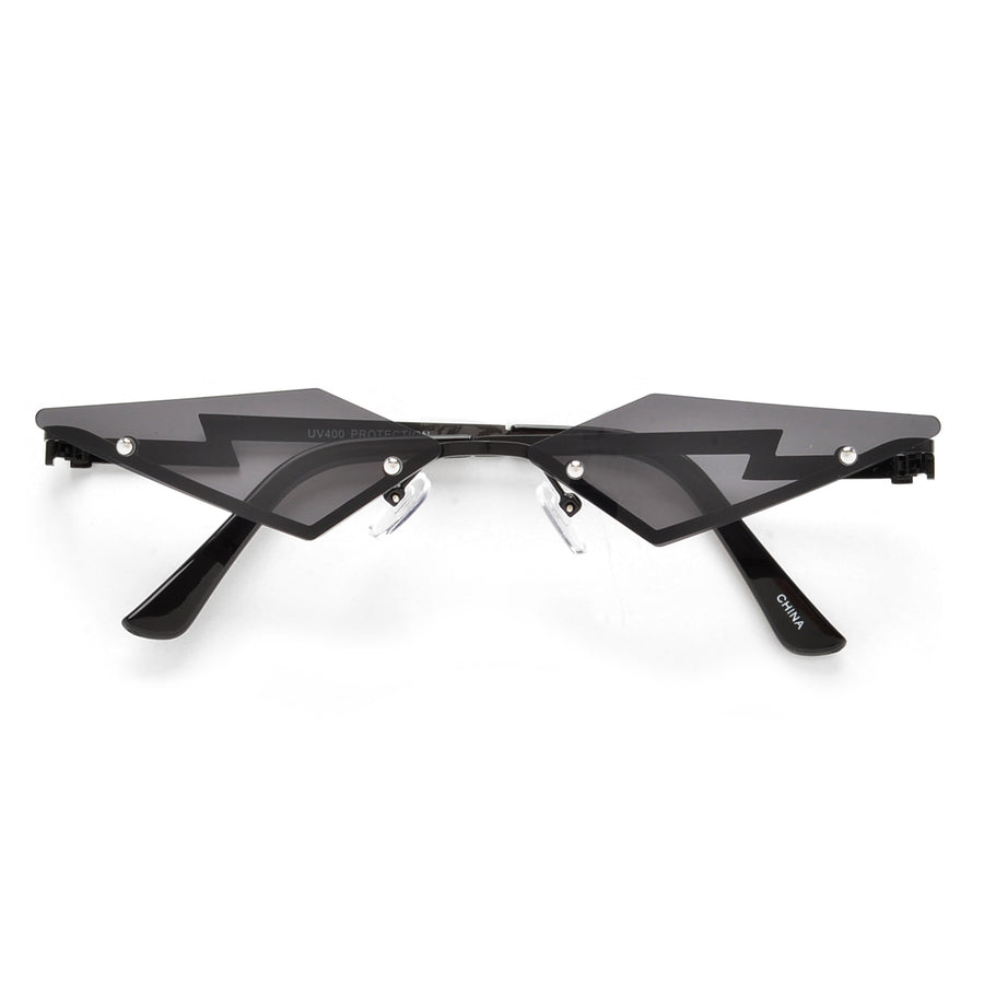 Sharp Glasses Rims Oversize Full Coverage Shield Sunnies $ 7.95