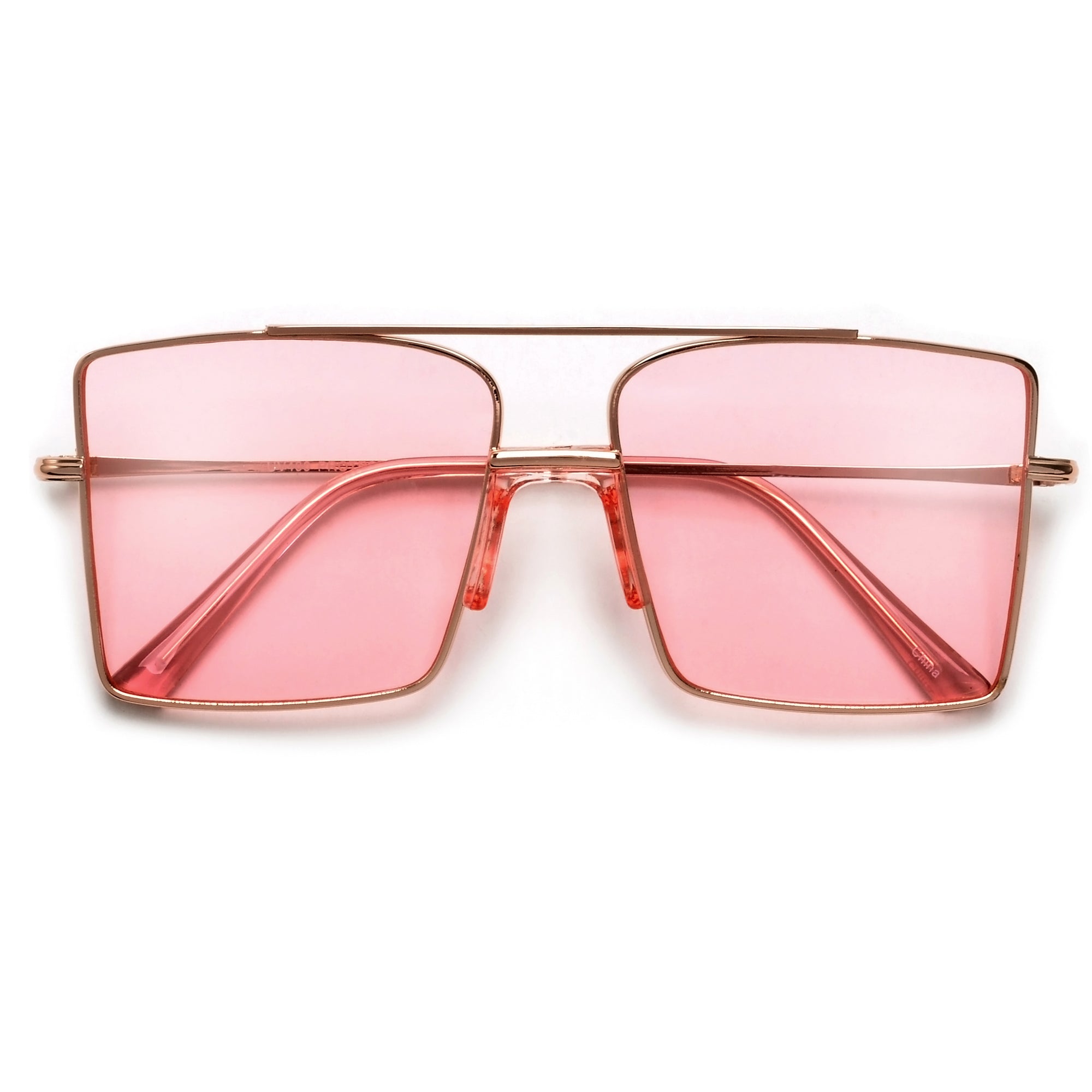 Slim Angular Retro Glam Sunnies - Sunglass Spot
