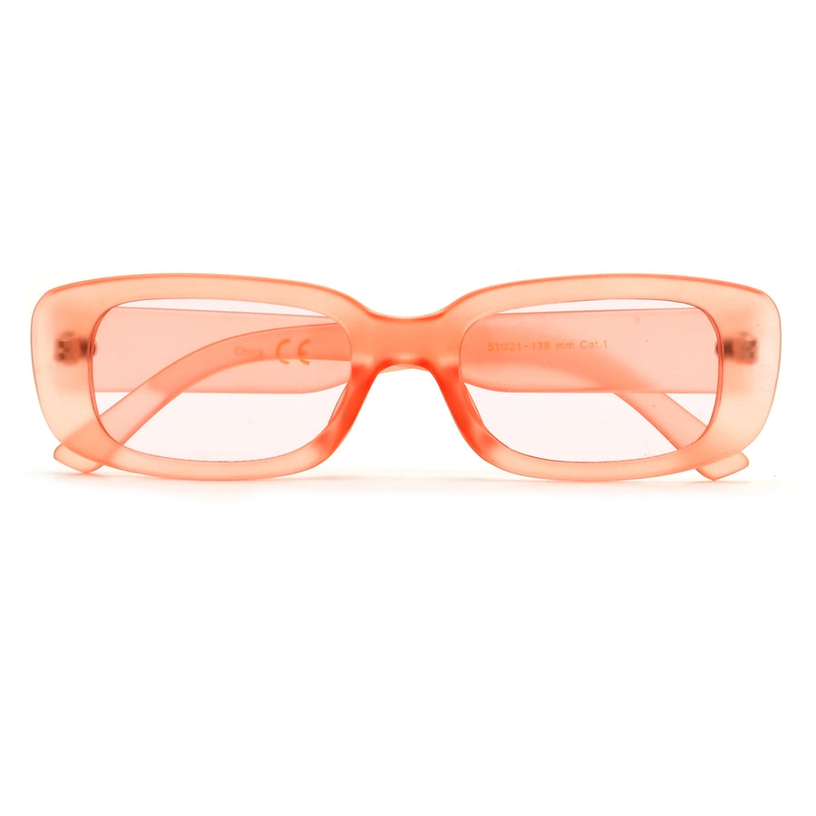 Slim Bright Frost Frame Sunnies