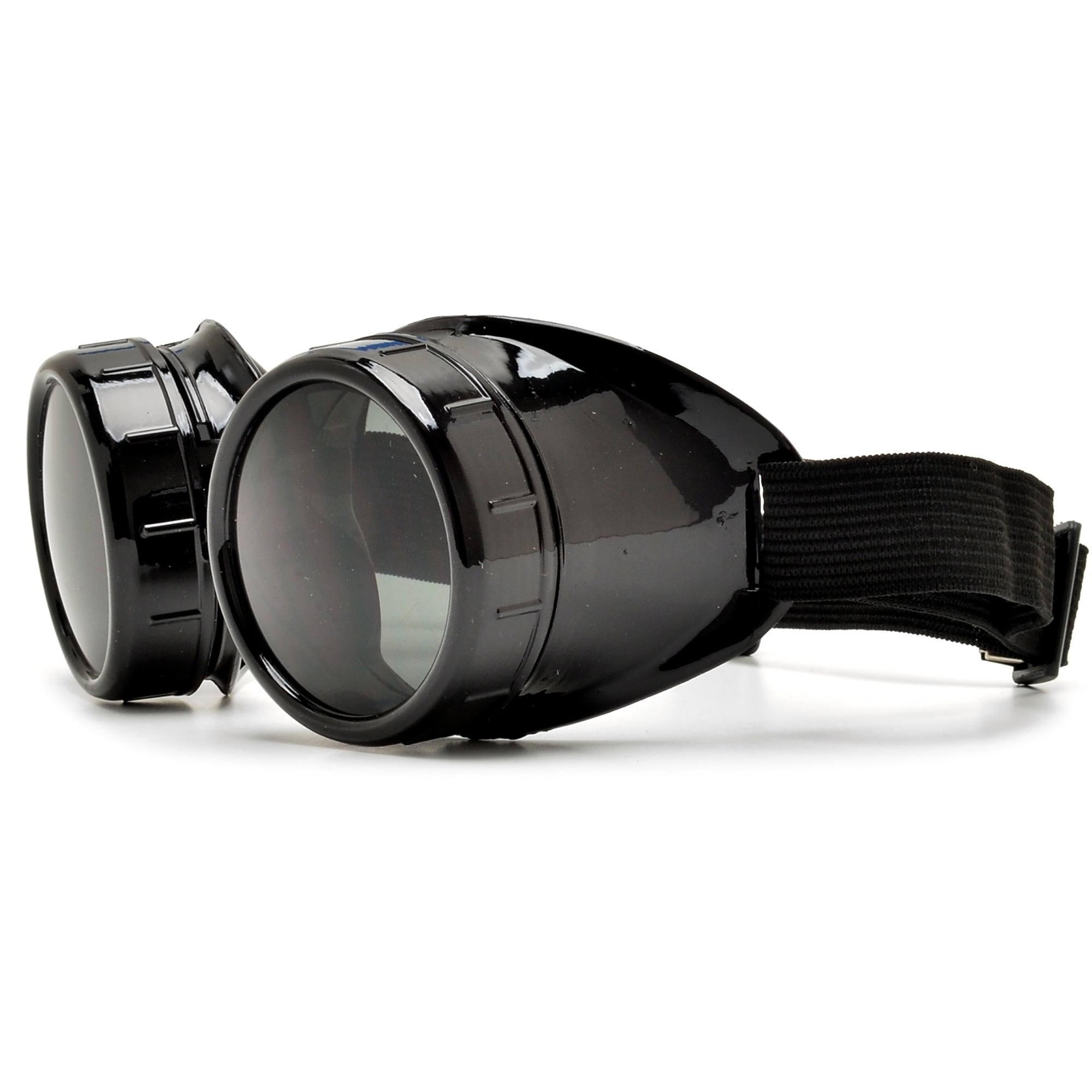 black steampunk goggles Steampunk Round Goggles