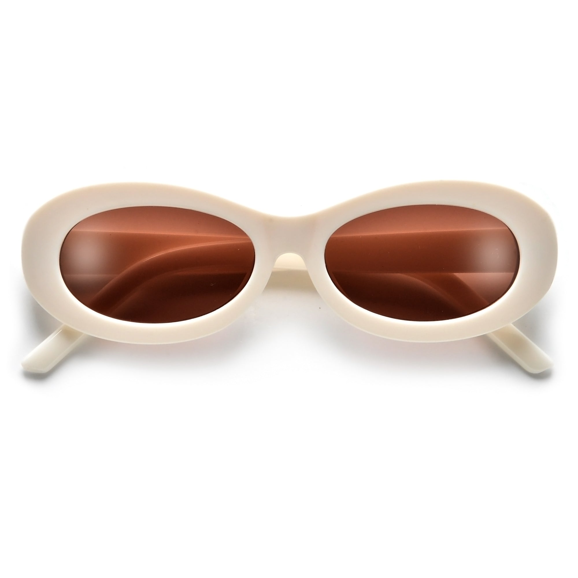 90's Vibe Chunky Round Oval Sunnies