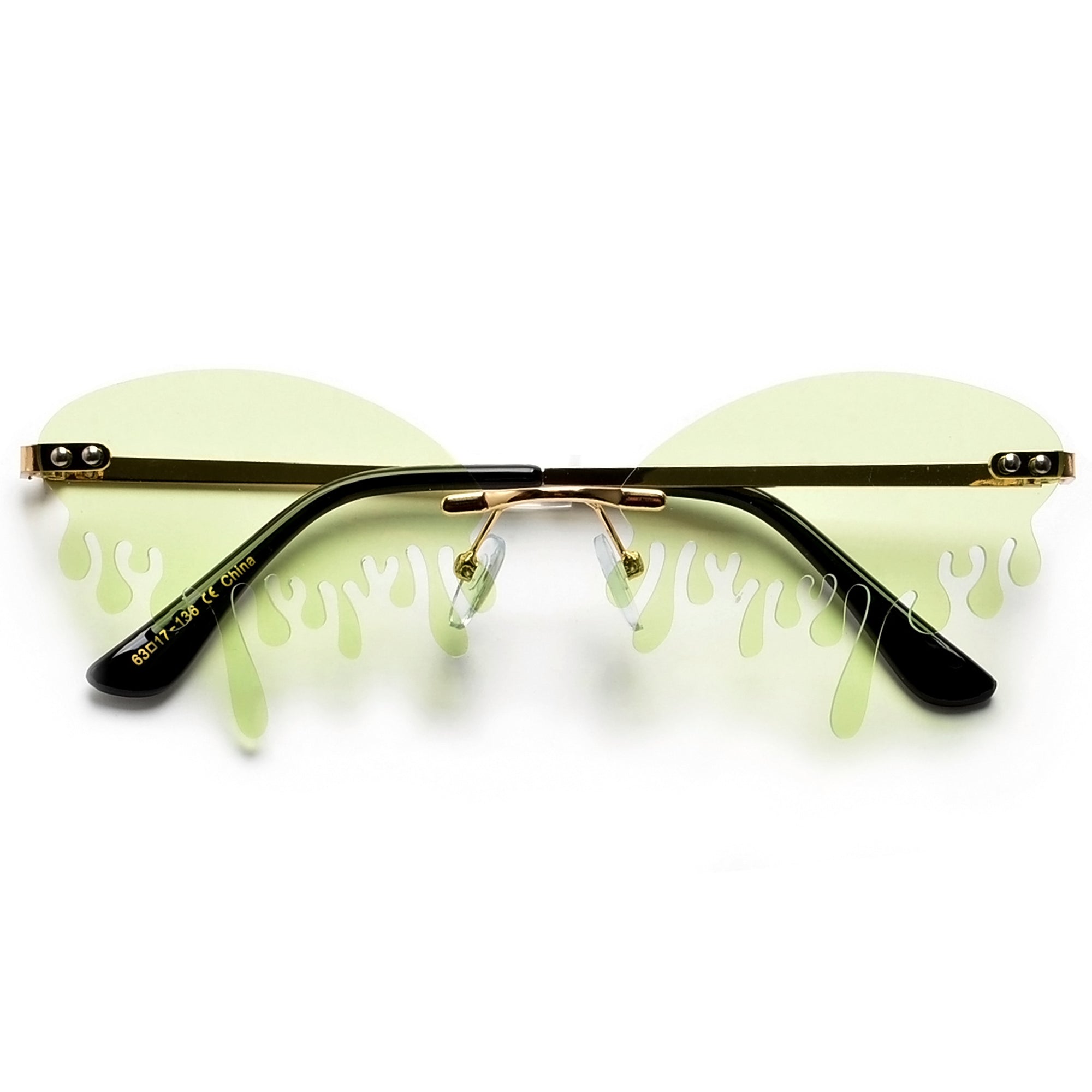 Irresistible Rimless Water Droplet Sunnies - Sunglass Spot