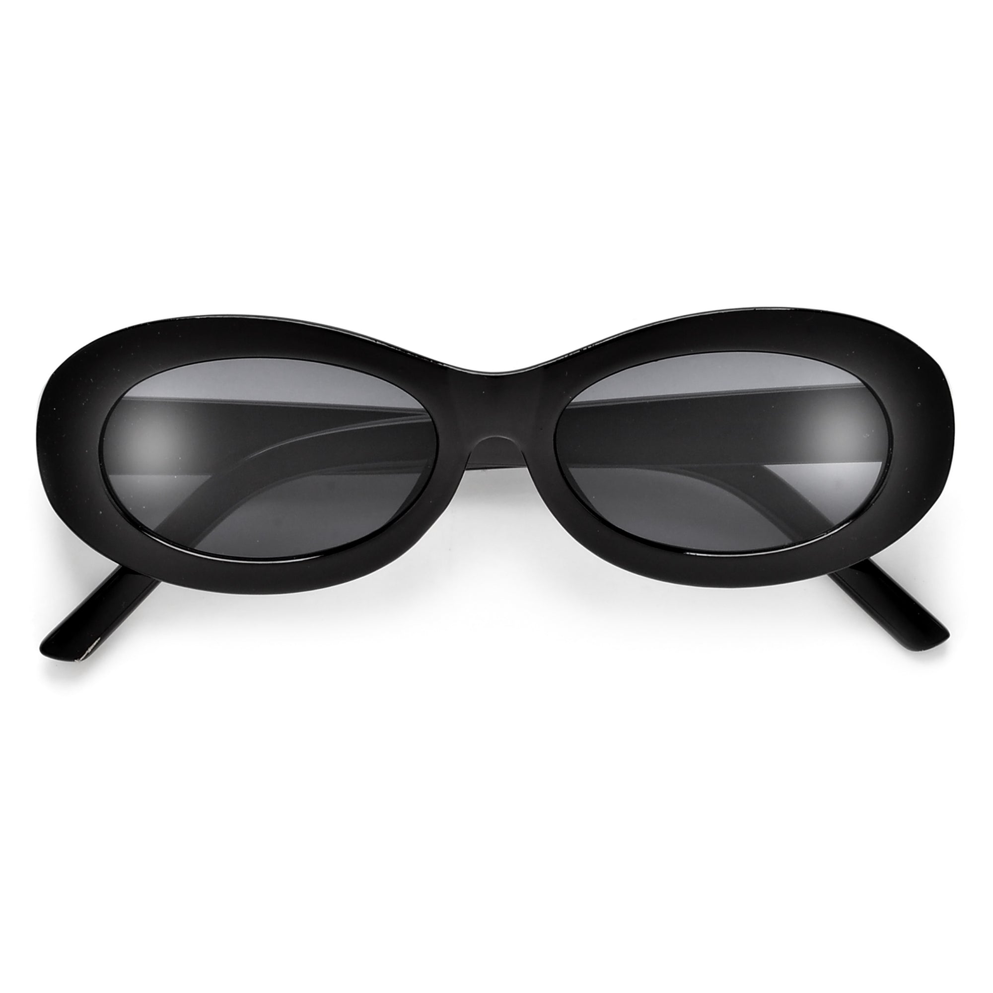 90's Vibe Chunky Round Oval Sunnies