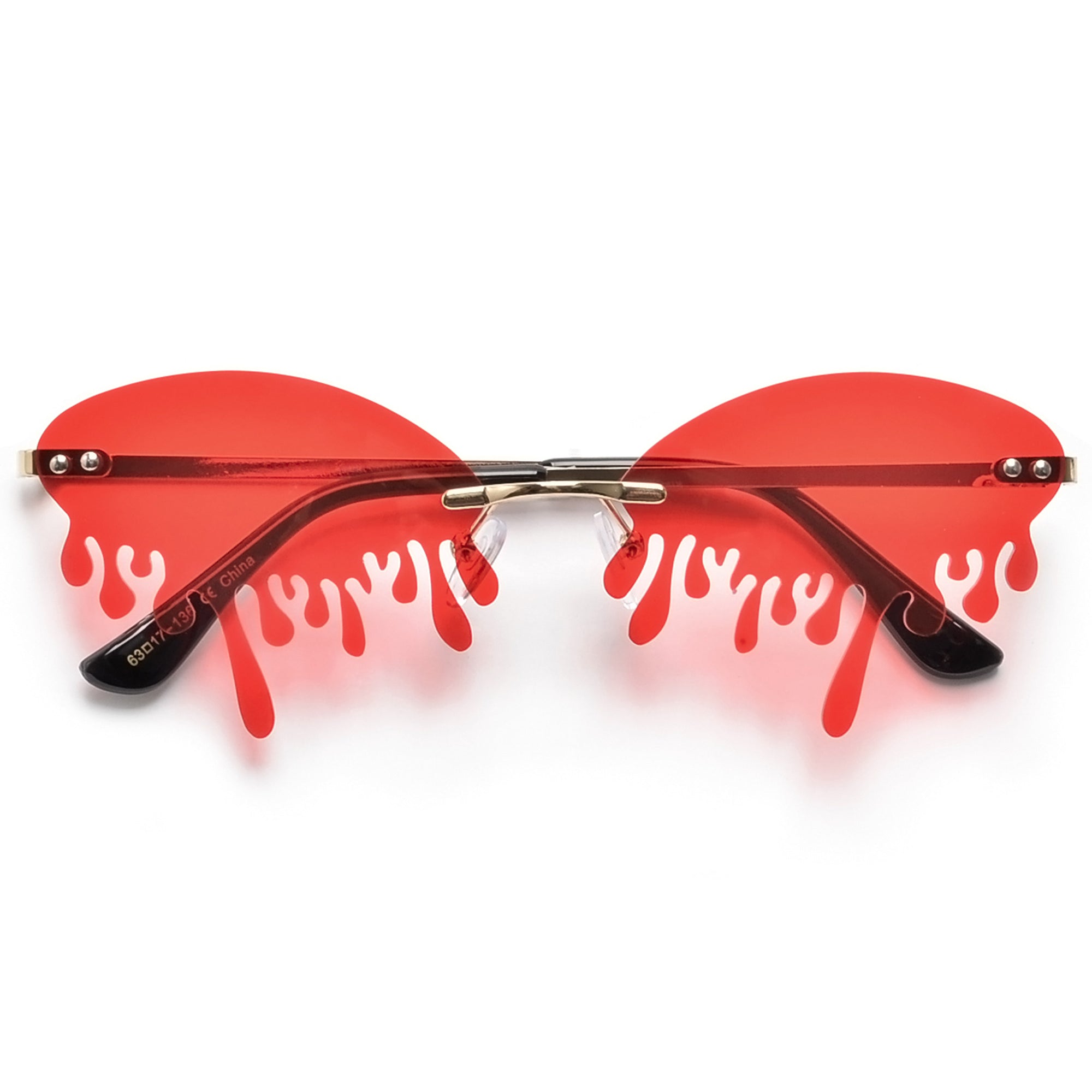 Irresistible Rimless Water Droplet Sunnies - Sunglass Spot