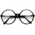 Super Oversized 69mm Round Boho Chic Clear Fashion Eyewear