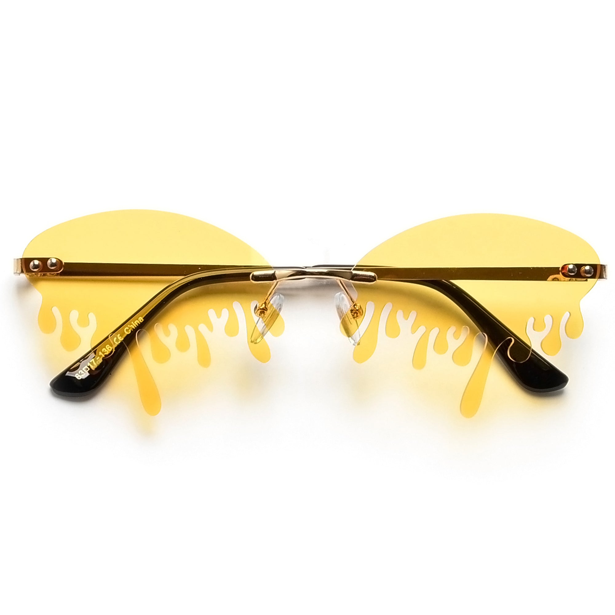 Irresistible Rimless Water Droplet Sunnies - Sunglass Spot