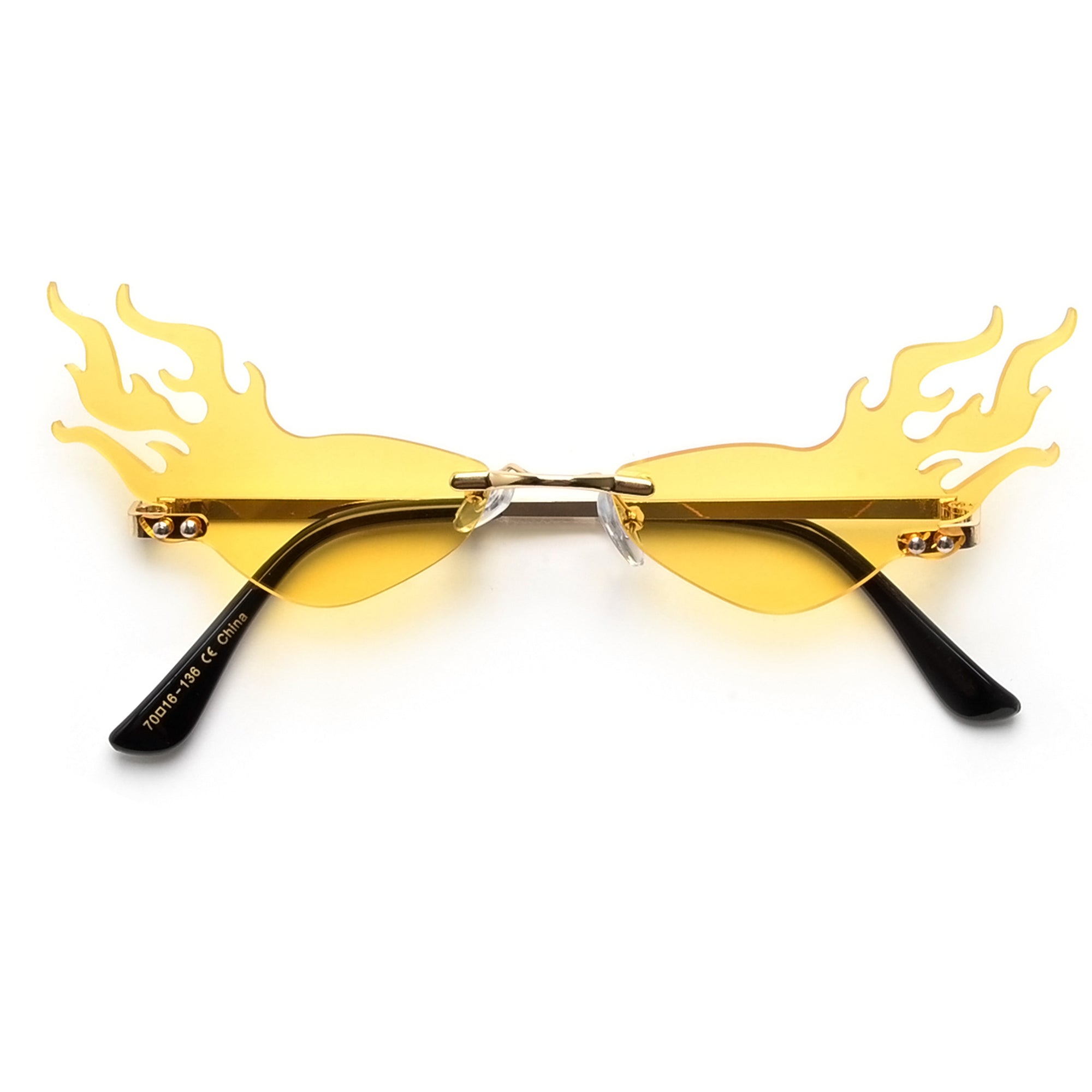 FLAMIN HOT RIMLESS SUNNIES - Sunglass Spot