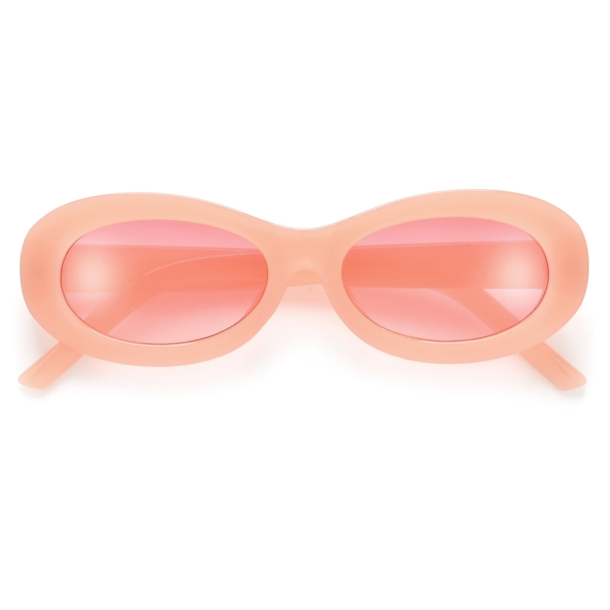90's Vibe Chunky Round Oval Sunnies