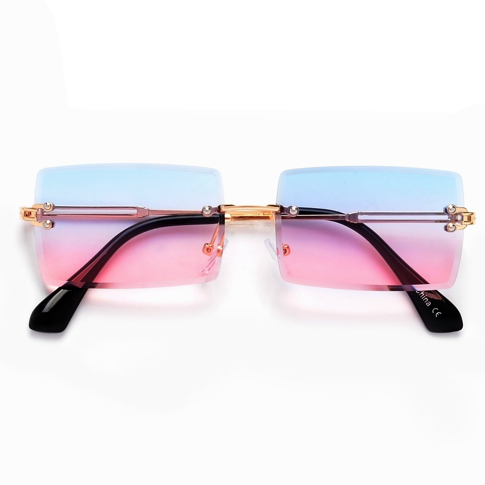 Rimless High Fashion Sunnies - Sunglass Spot