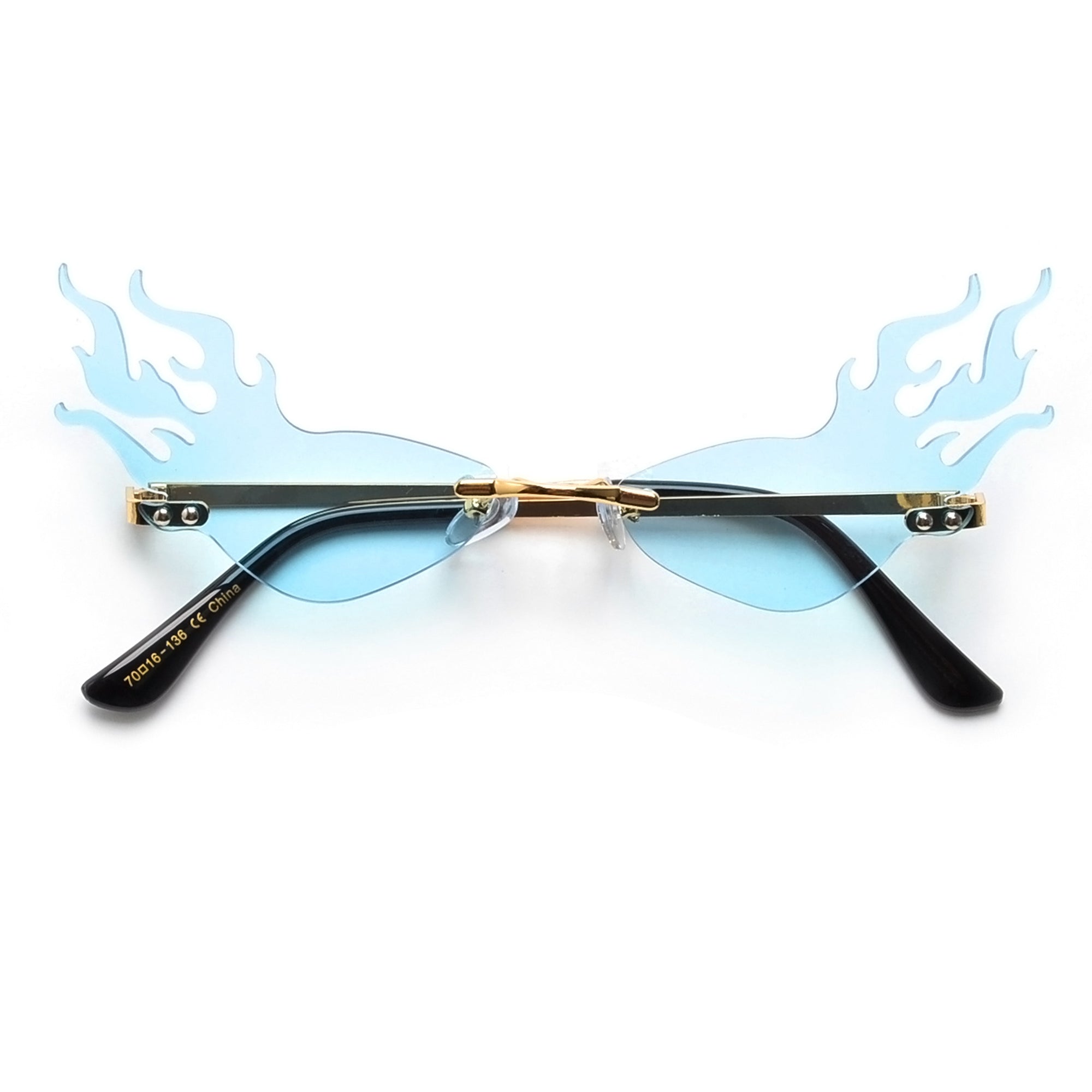 FLAMIN HOT RIMLESS SUNNIES - Sunglass Spot