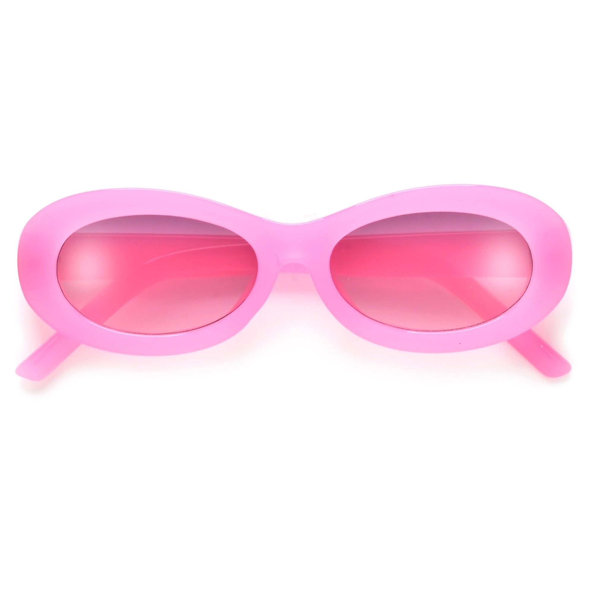 90's Vibe Chunky Round Oval Sunnies
