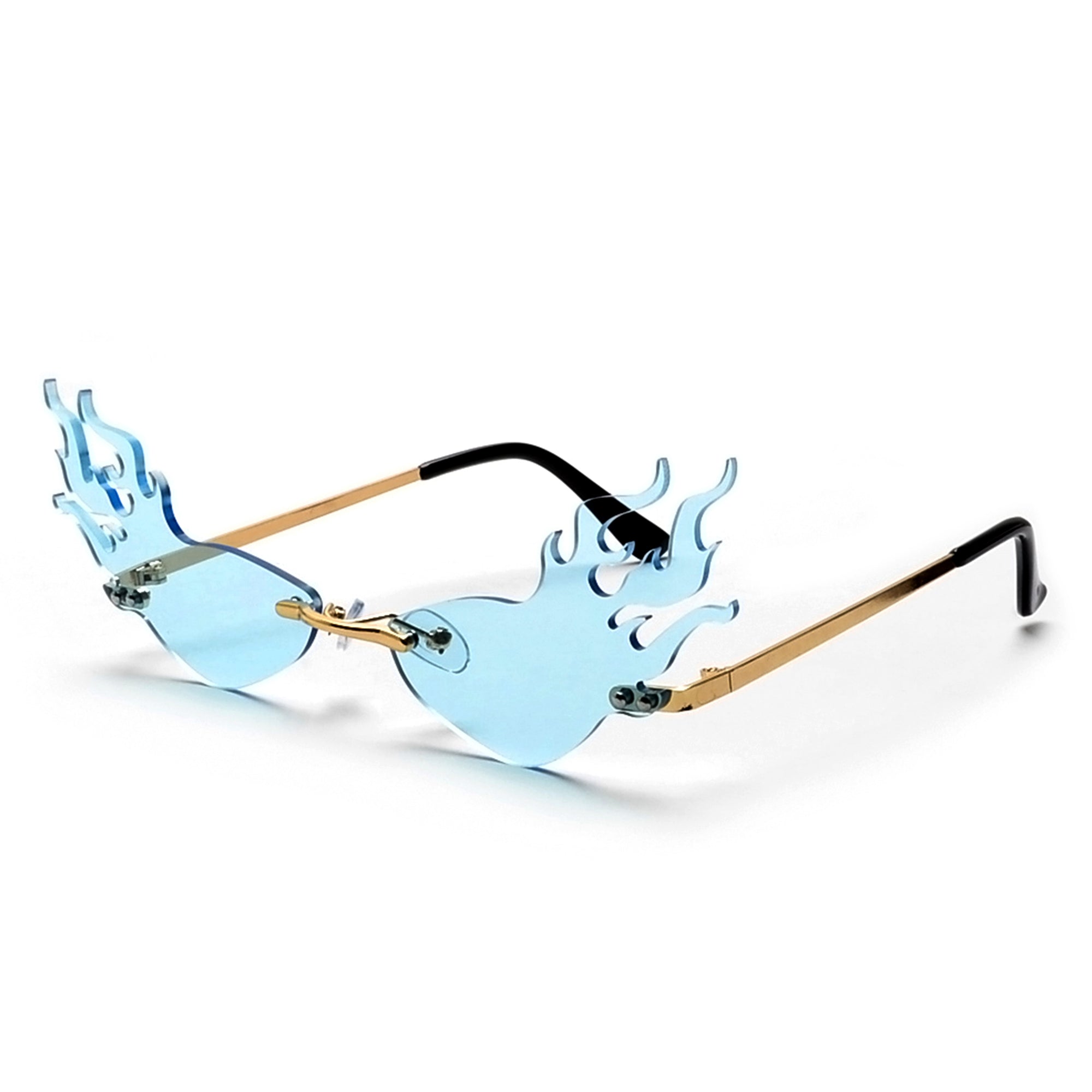 FLAMIN HOT RIMLESS SUNNIES - Sunglass Spot