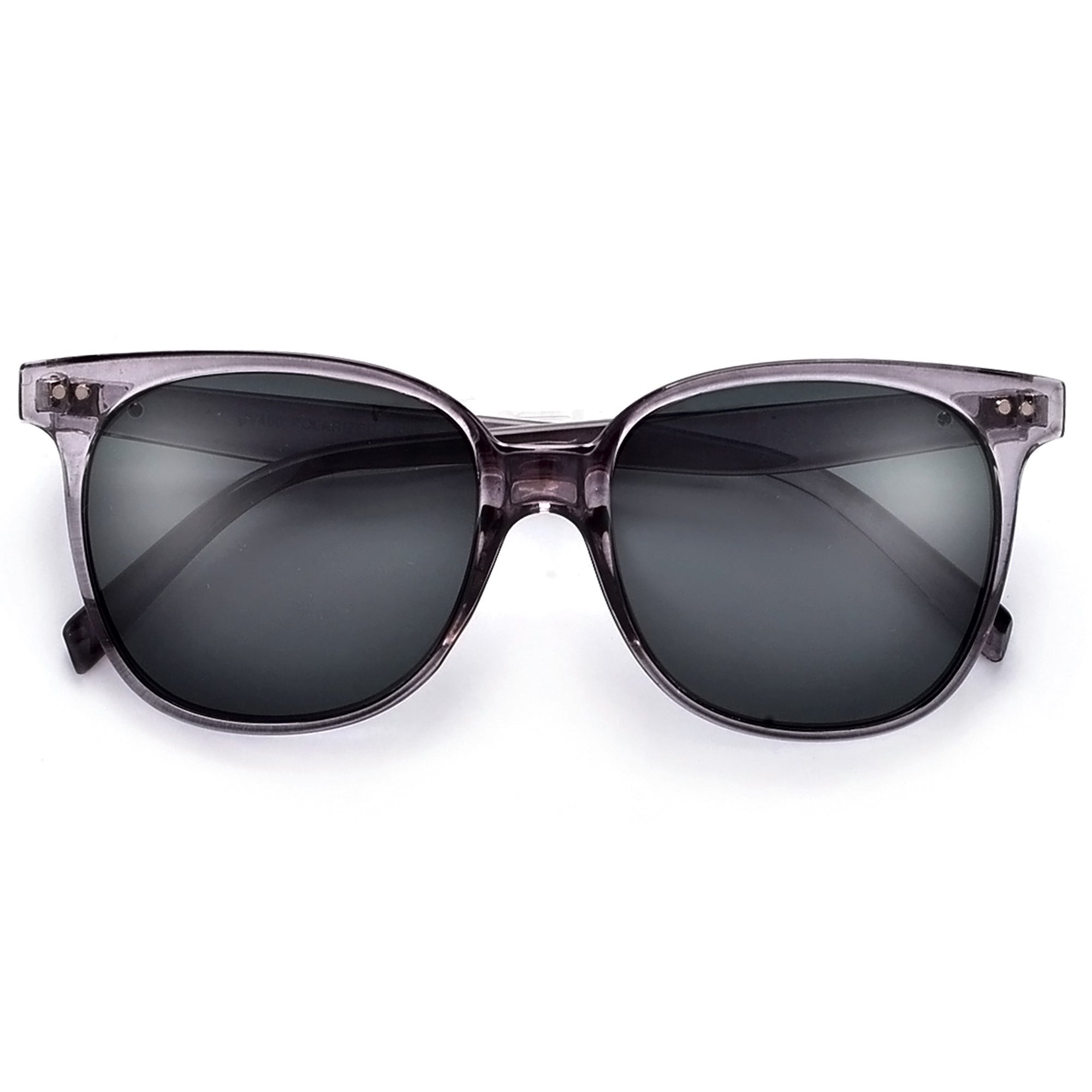 Polarized Modern Glamour Round Sunnies - Sunglass Spot