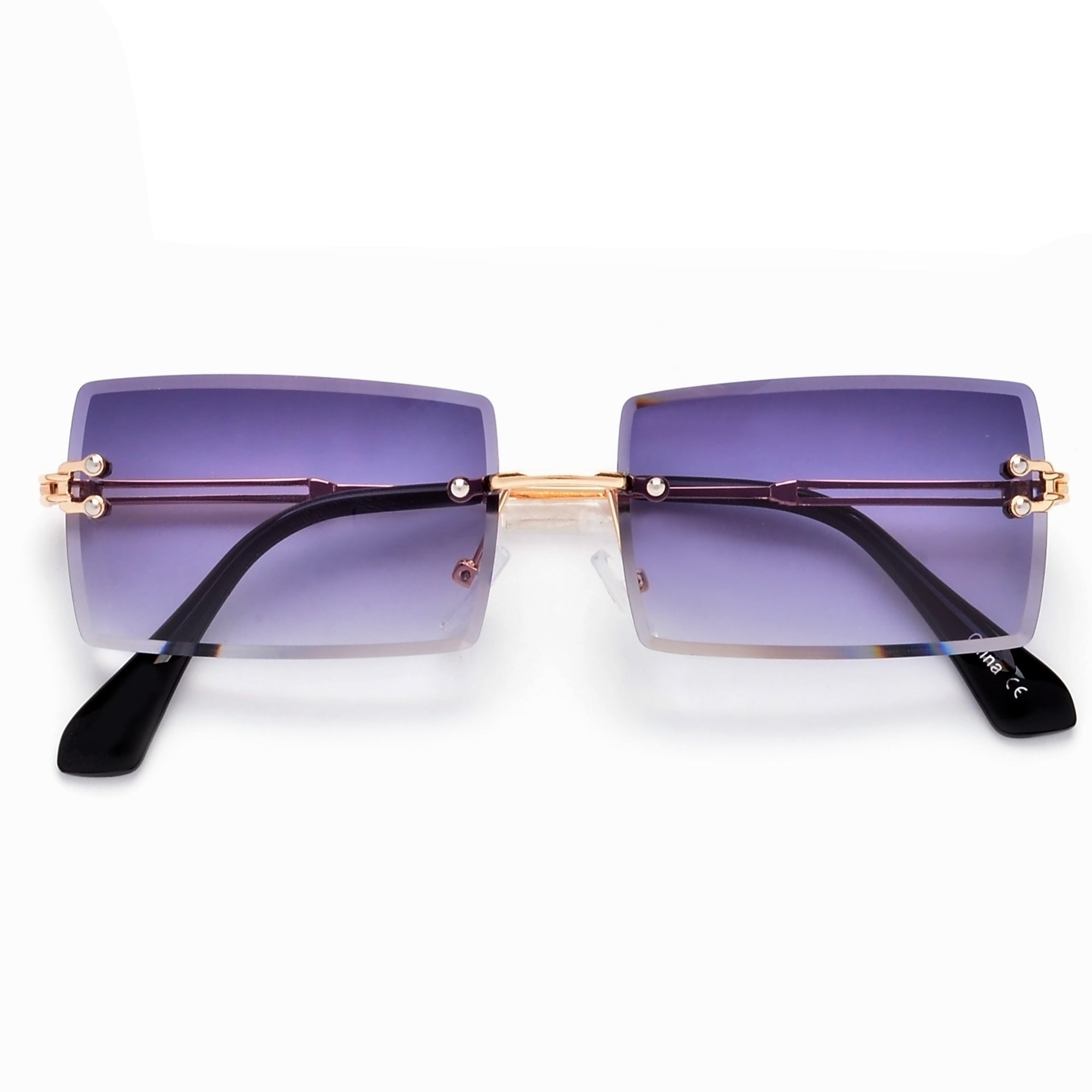 Rimless High Fashion Sunnies - Sunglass Spot