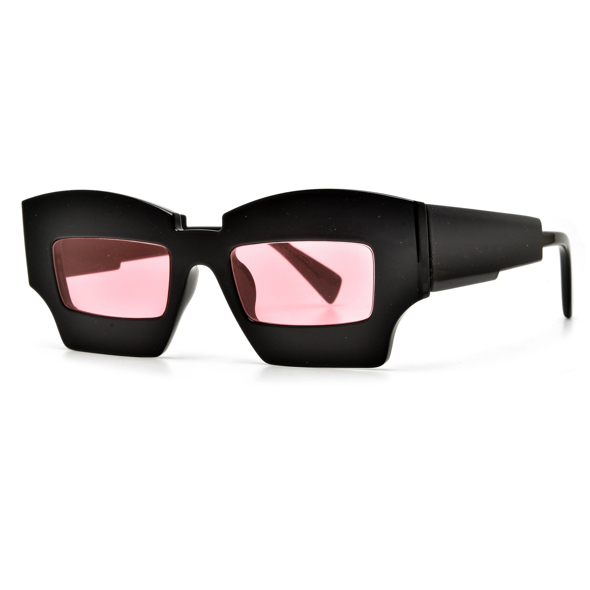 Geometric Stand Out Slim Rectangular Lens Sunnies