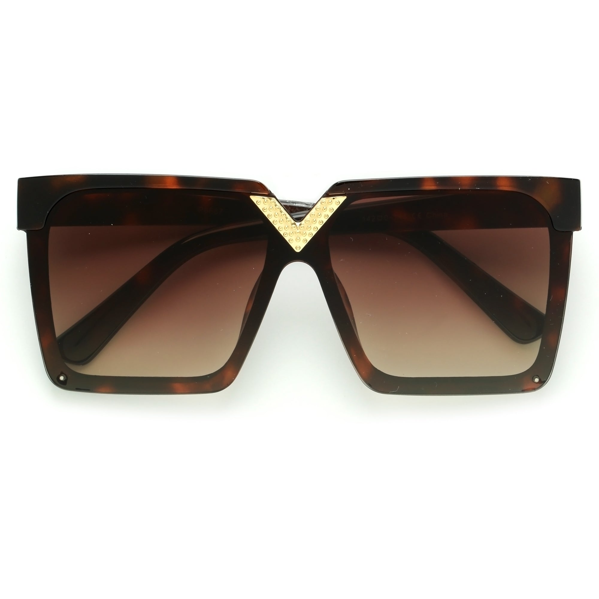 Half Frame V Logo Super Chic Sunnies