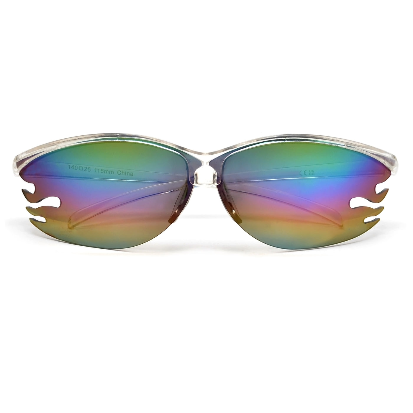 Active Sport Flame Lens Sunglasses