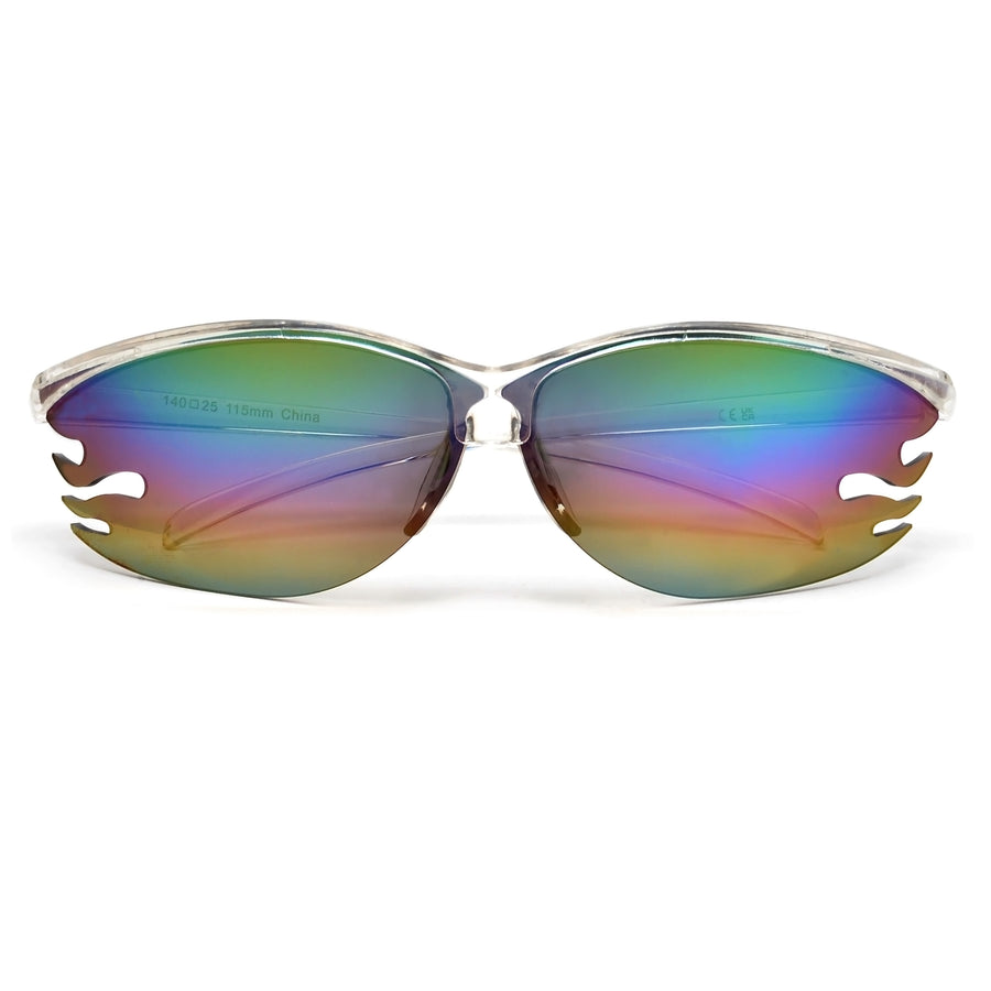 Active Sport Flame Lens Sunglasses