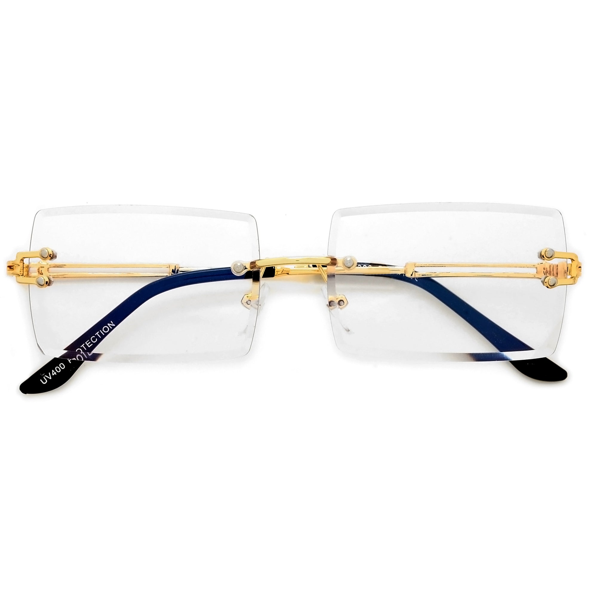 Rimless High Fashion Sunnies - Sunglass Spot