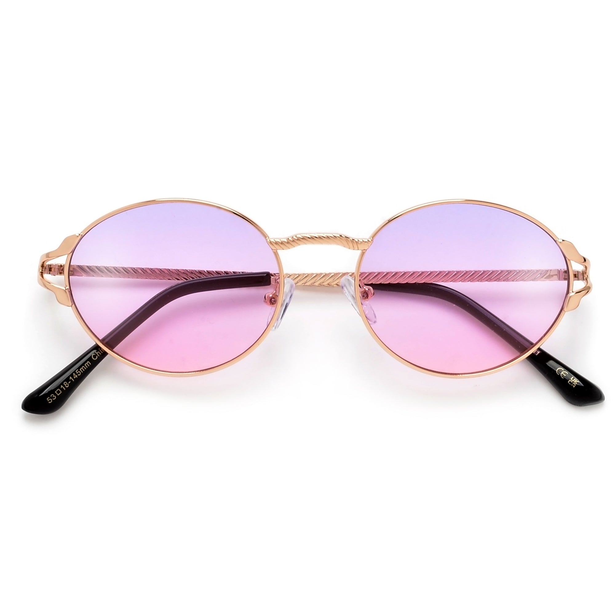 Slim Split Temple Timeless Fashion Statement Sunnies