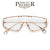 PREMIER COLLECTION-STANDOUT STUDDED RIMLESS SHIELD EYEWEAR
