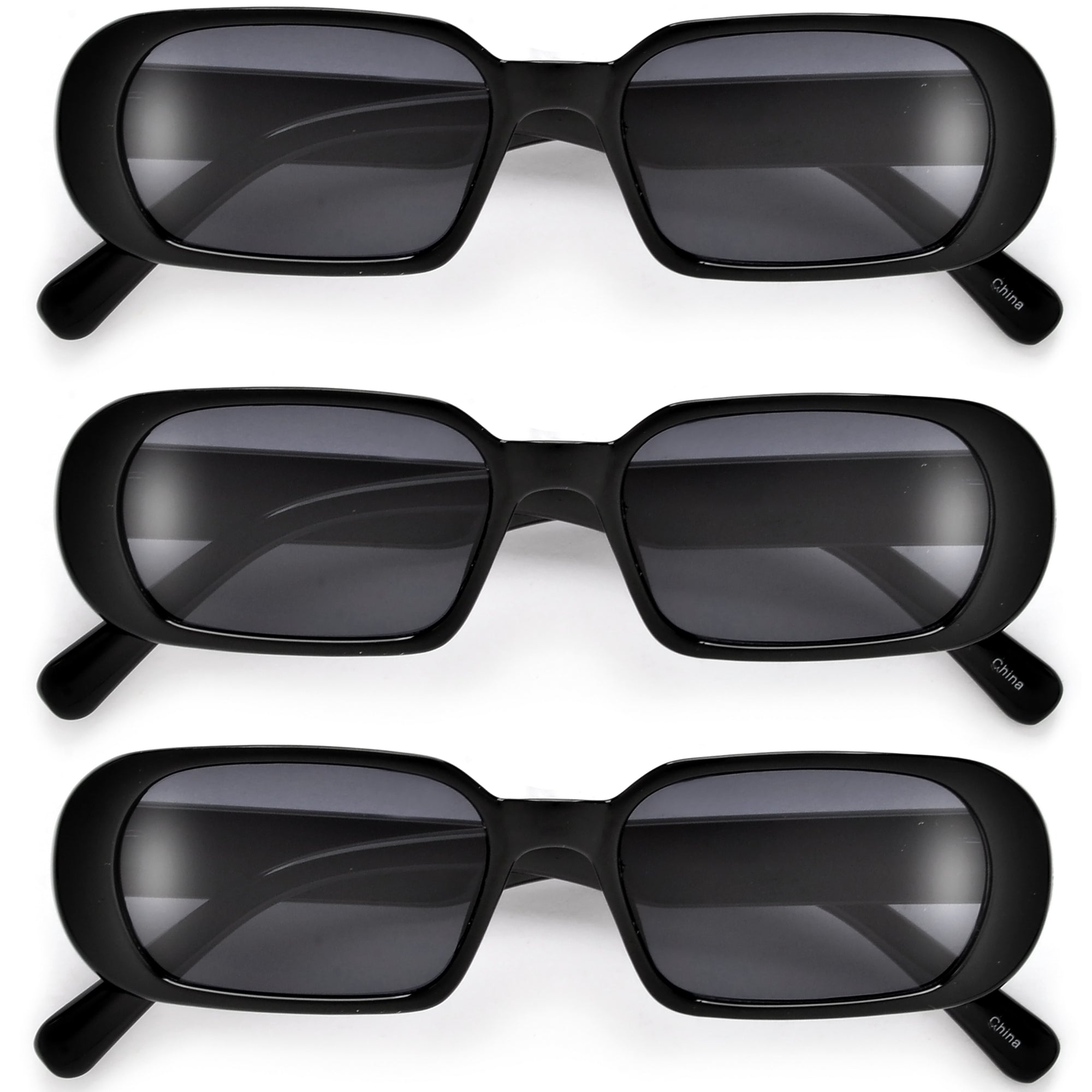 Slim Chic Rectangular Sunnies