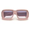 Modern Intrigue Bold Rectangular Sunglasses