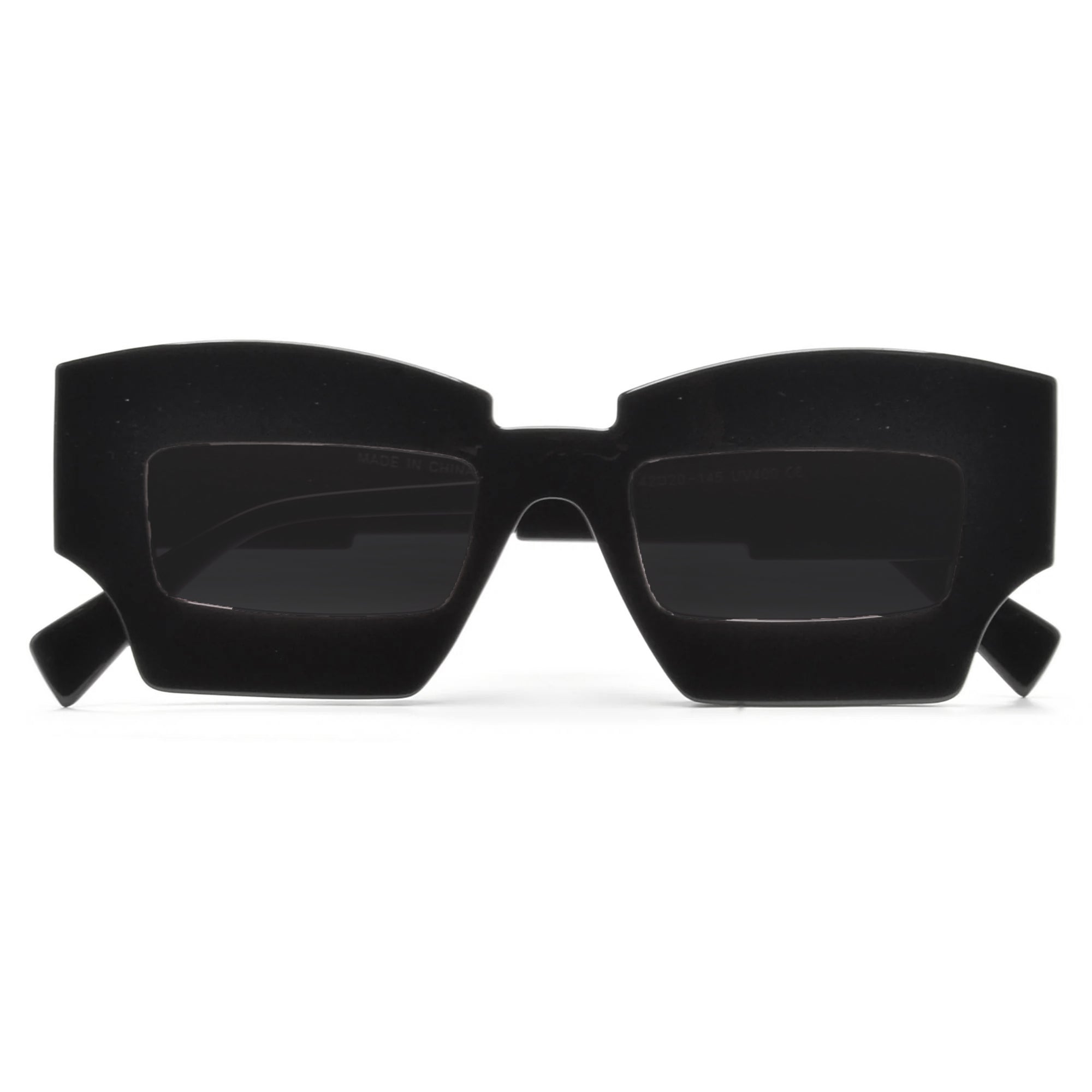 Geometric Stand Out Slim Rectangular Lens Sunnies