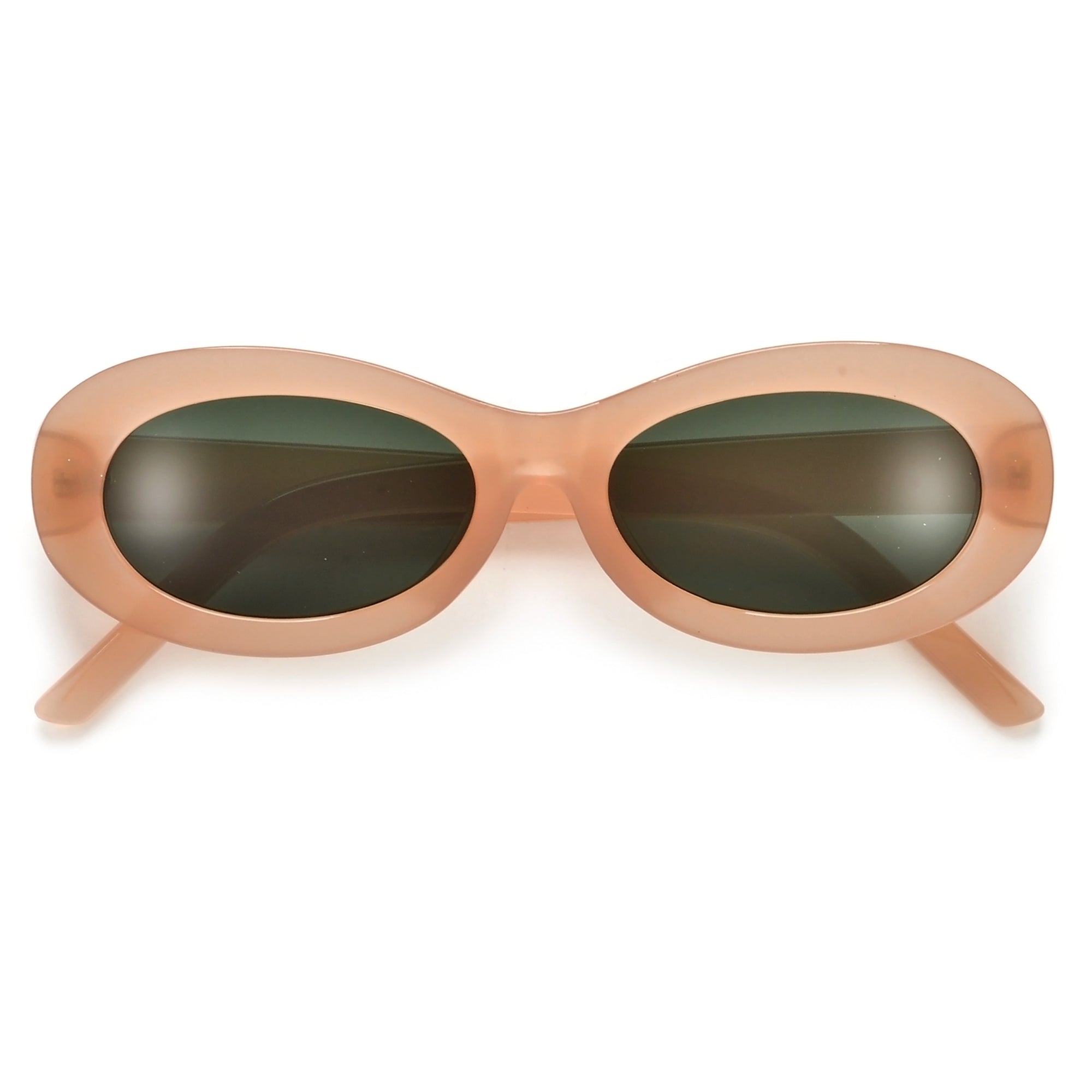 90's Vibe Chunky Round Oval Sunnies