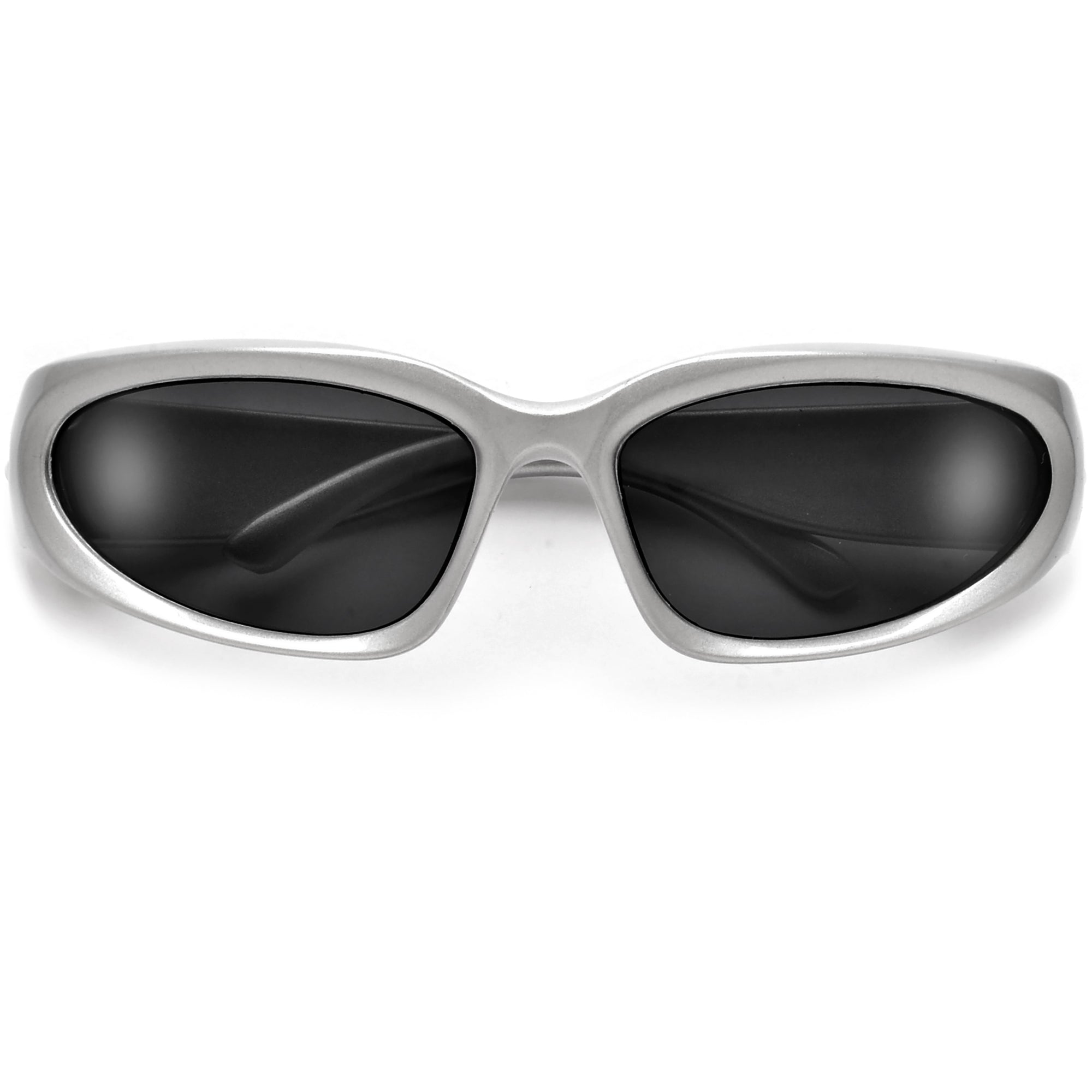 Y2K Wrap Around Fashion Sunglasses Swift Oval Dark Kim K Cyber