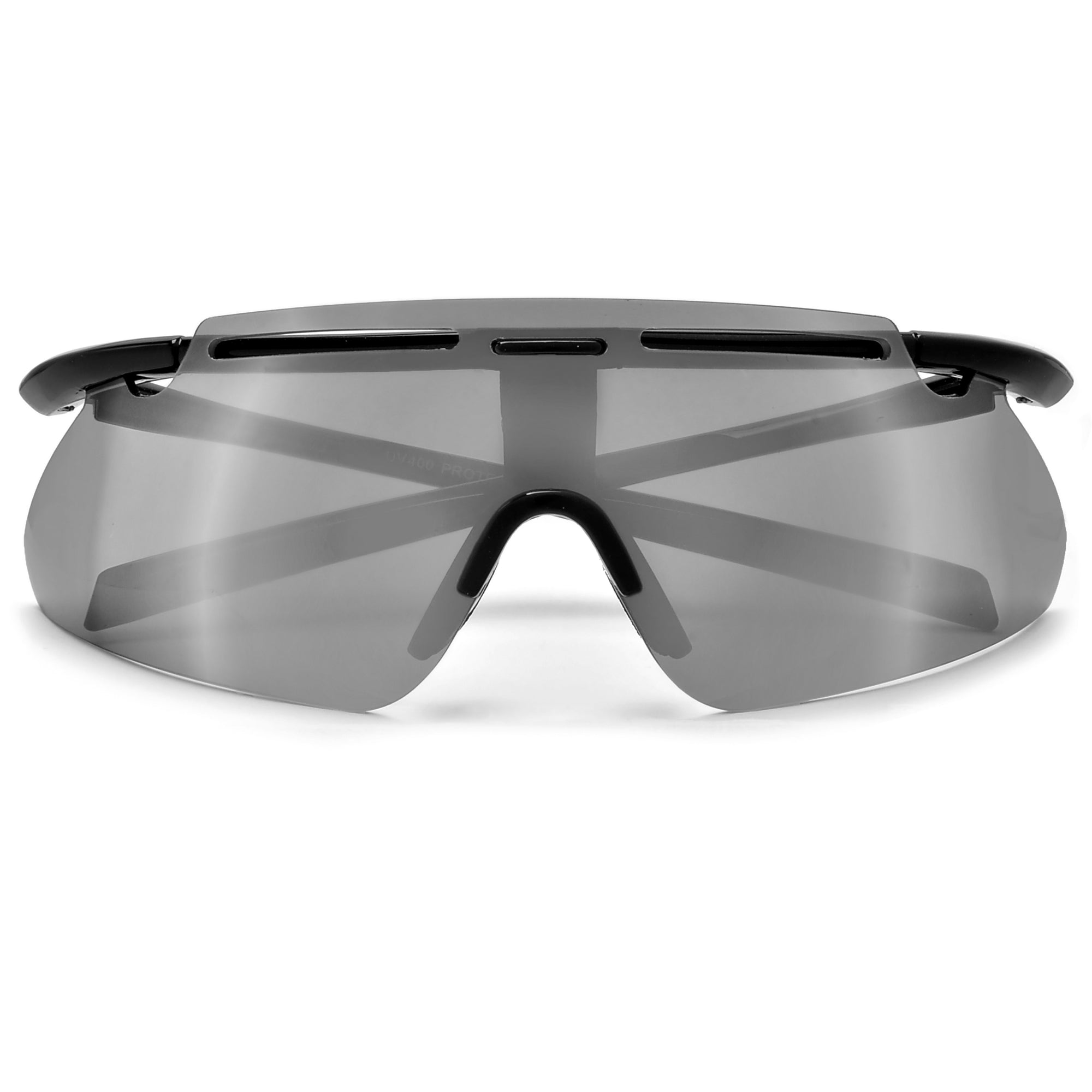 Full Wrap Around Rimless Sport Shields