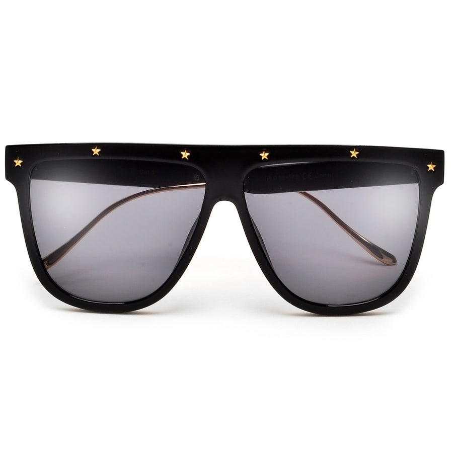 ITALLION COLOR LOGO STAR STRUCK AVIATOR  SUNNIES - Sunglass Spot