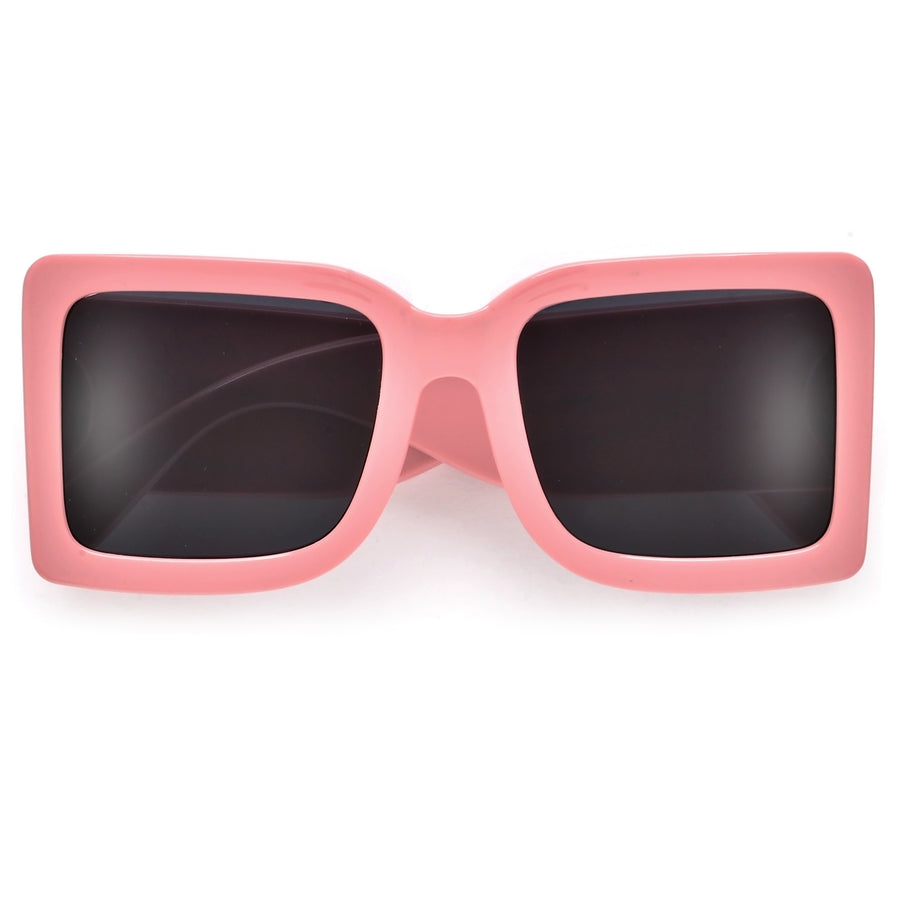 Oversize Thick Temple Squared Out Sunnies