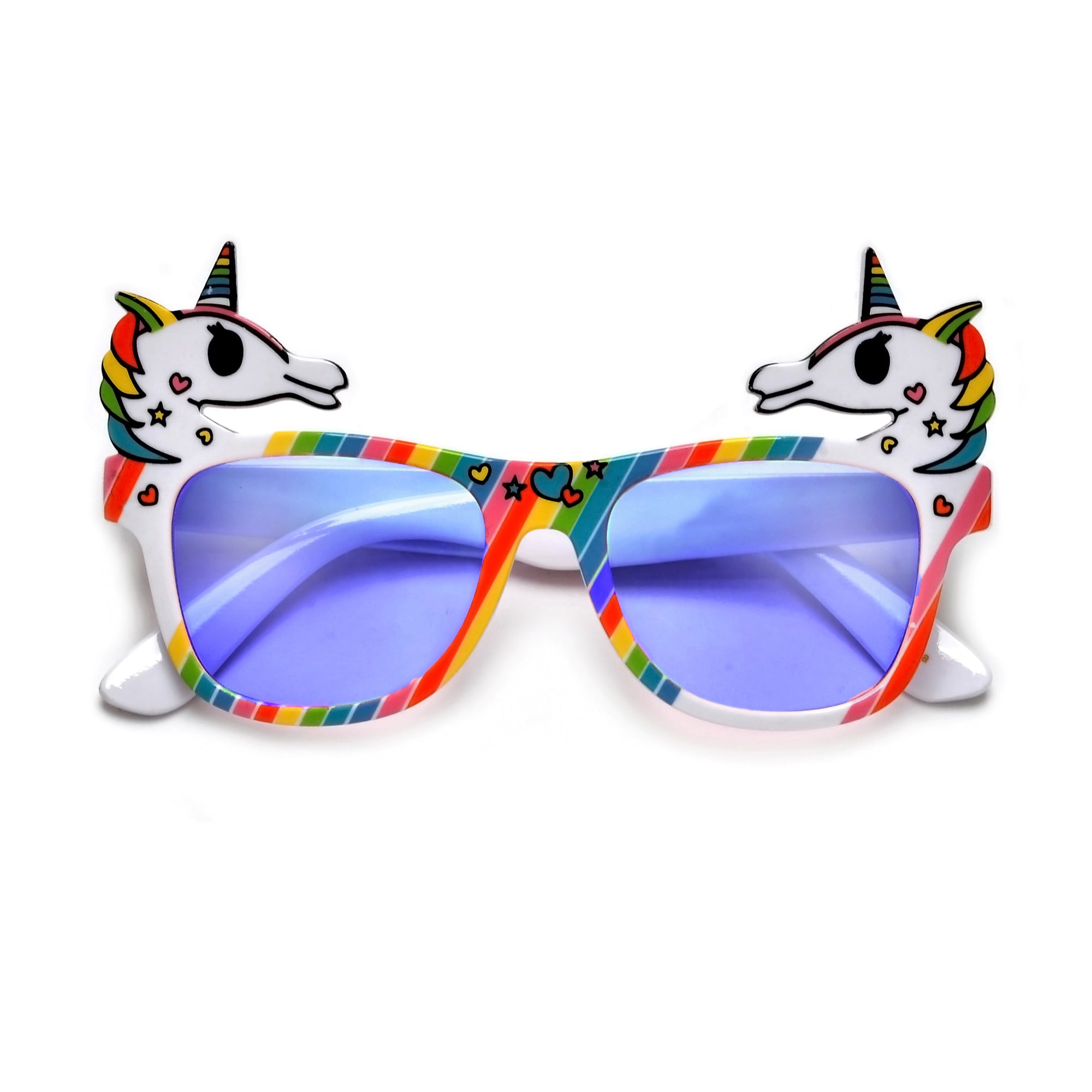 Kids Cute Colorful Rainbow Unicorn Sunnies - Sunglass Spot