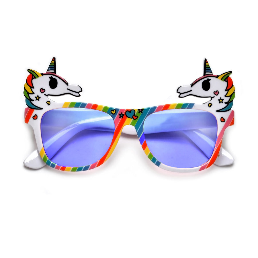 Kids Cute Colorful Rainbow Unicorn Sunnies - Sunglass Spot