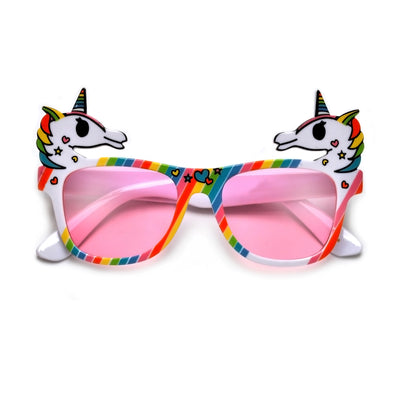 Kids Cute Colorful Rainbow Unicorn Sunnies - Sunglass Spot
