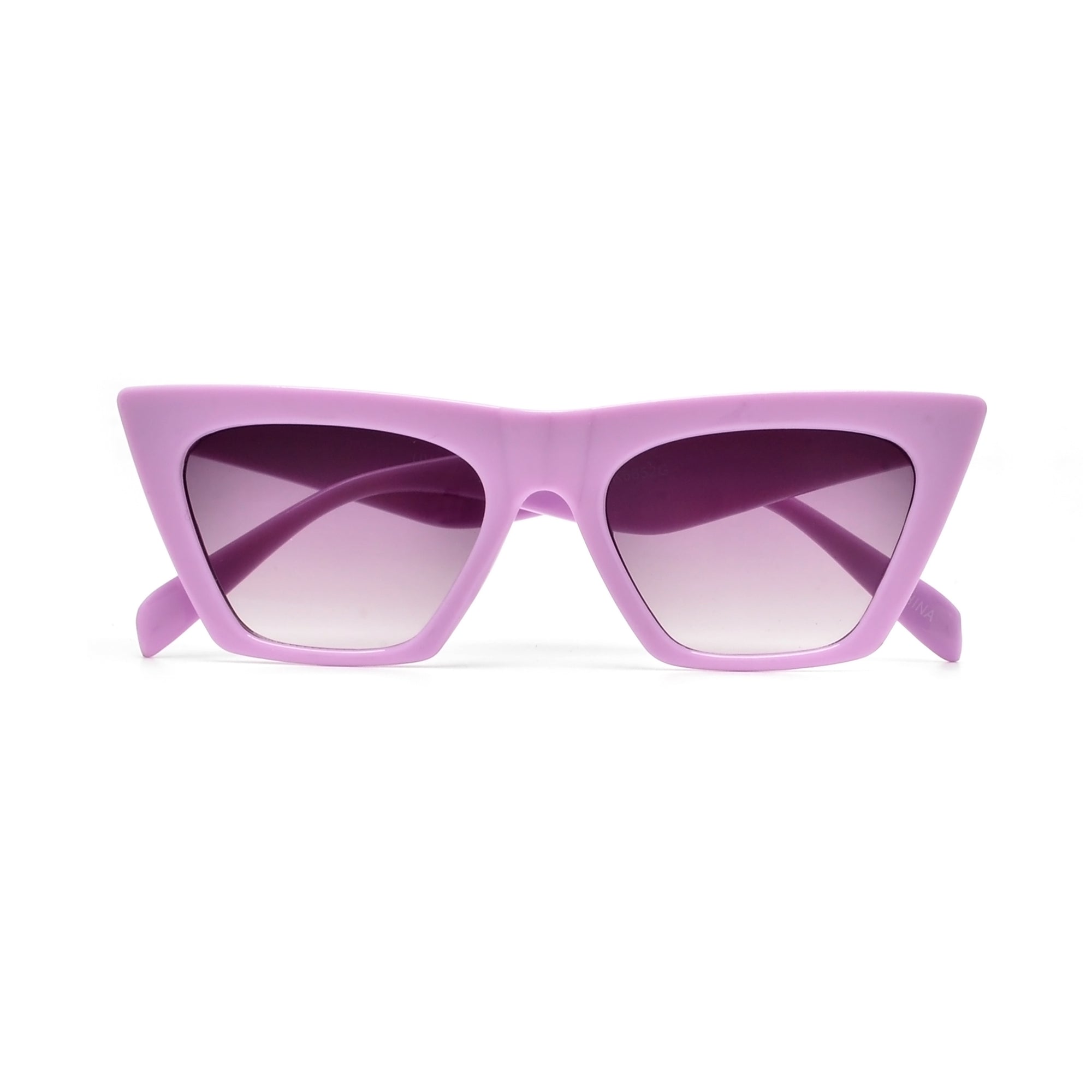 Kids Sharp Angular Bold Lil Fashionista Cat Eye Sunnies