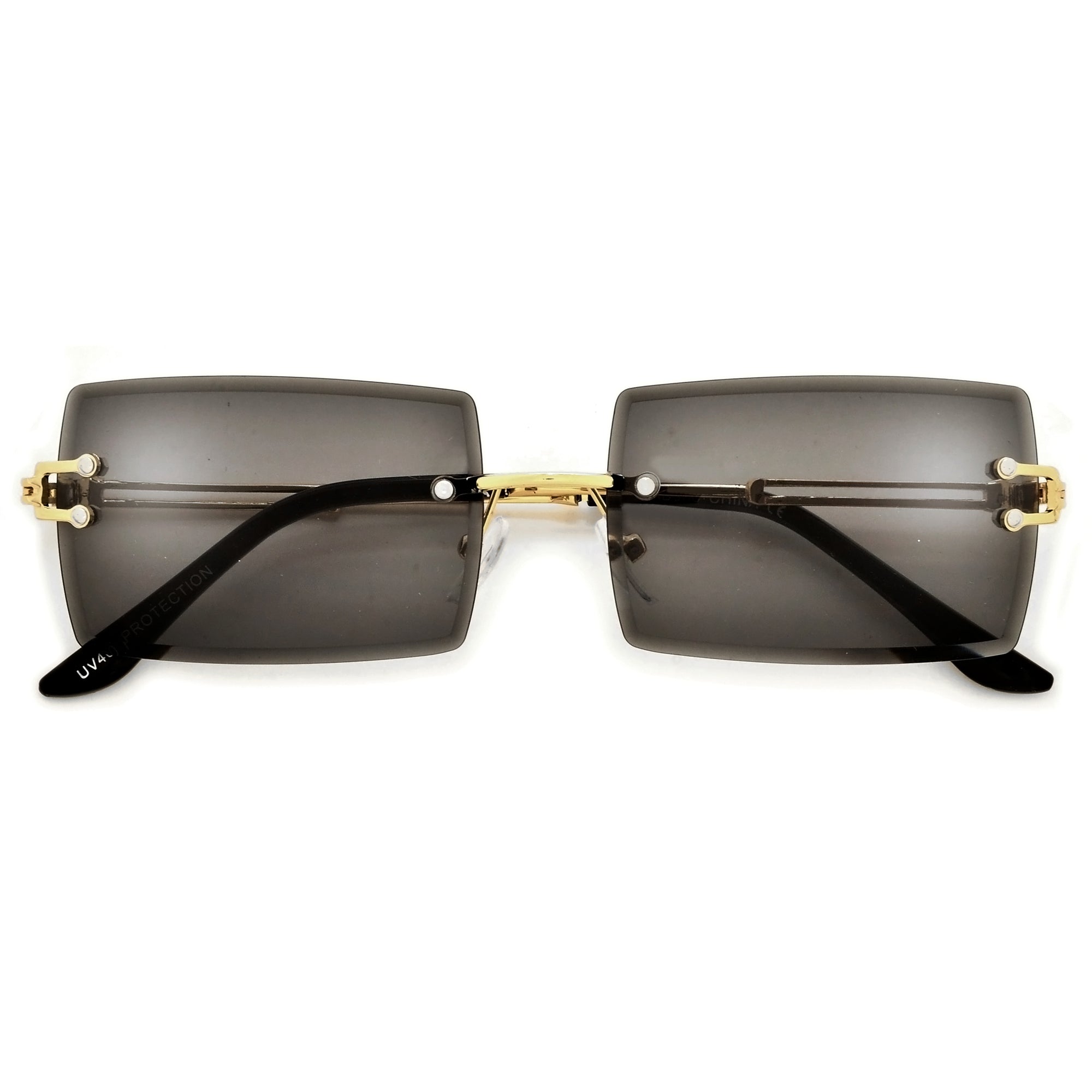 Rimless High Fashion Sunnies - Sunglass Spot