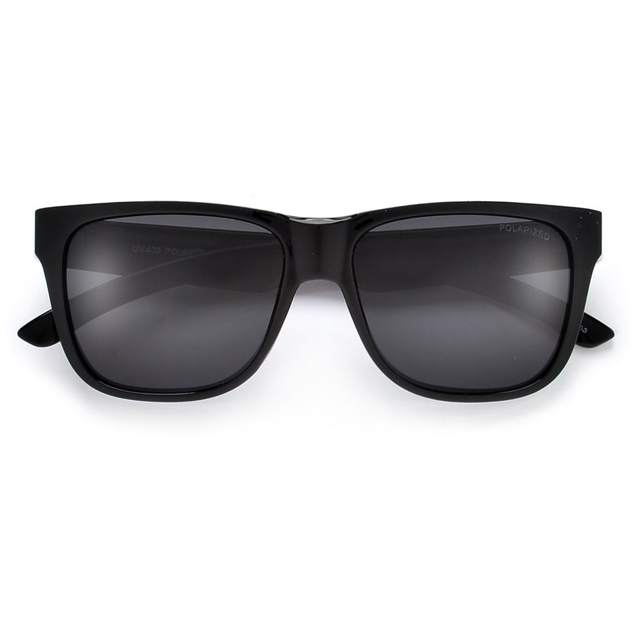 Smooth Upbeat Polarized Squared Sunglasses