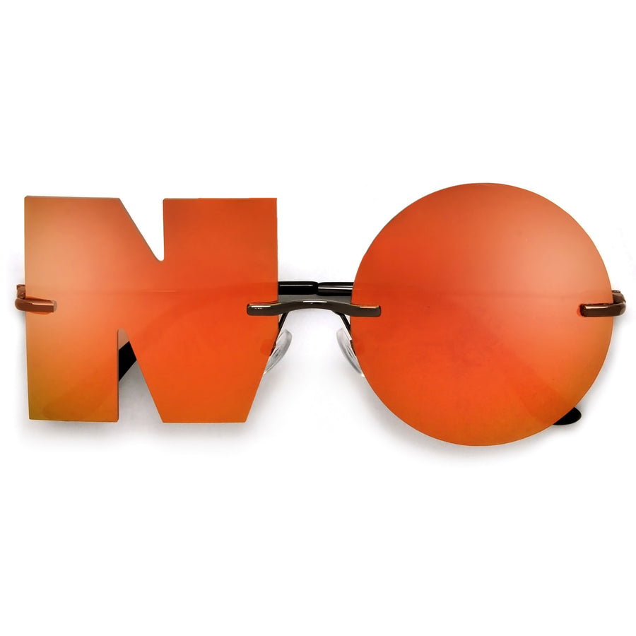 NO Means NO   Novelty Sunglasses - Sunglass Spot