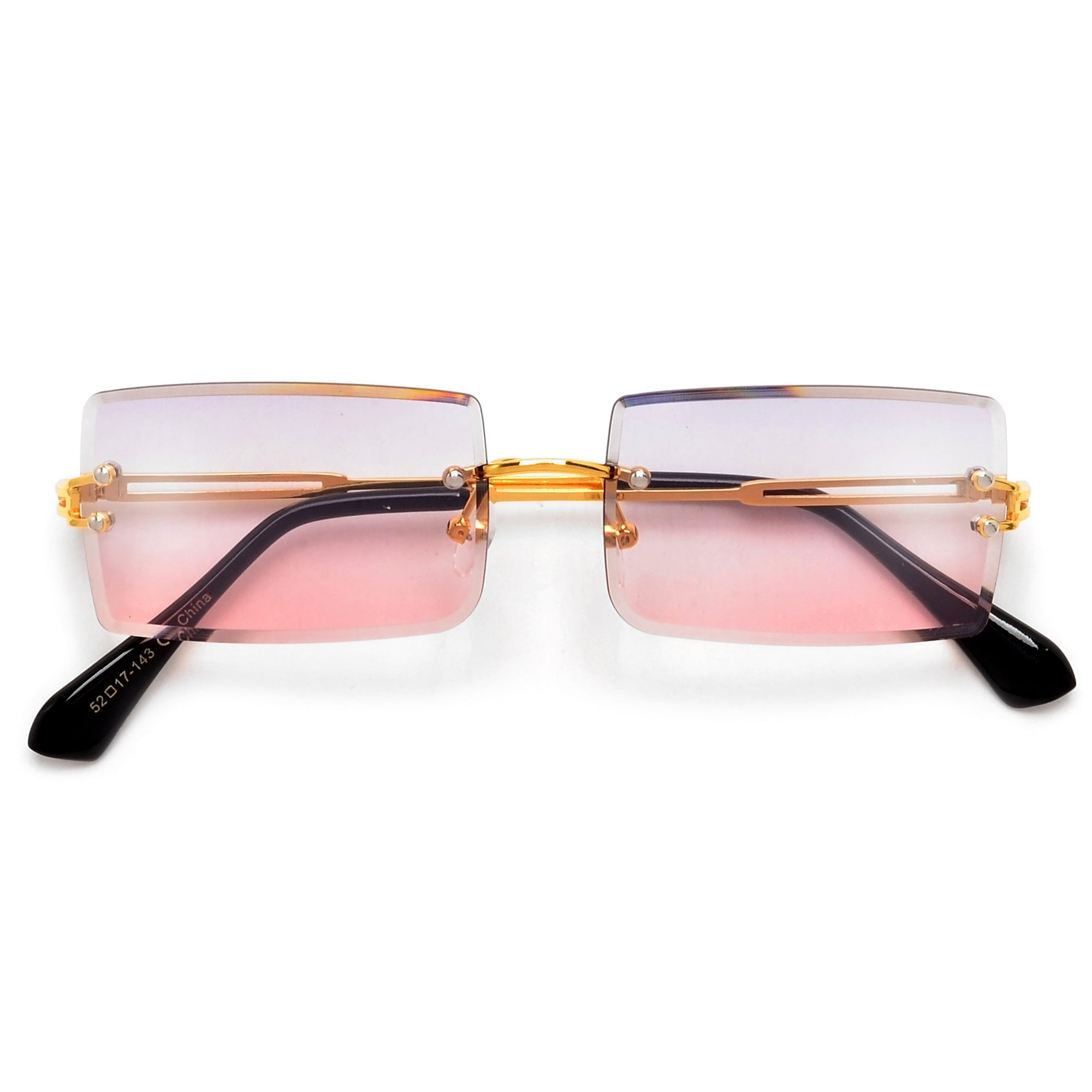 Rimless High Fashion Sunnies - Sunglass Spot