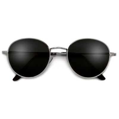 Polarized Anti Glare Iconic Round Sunglasses - Sunglass Spot