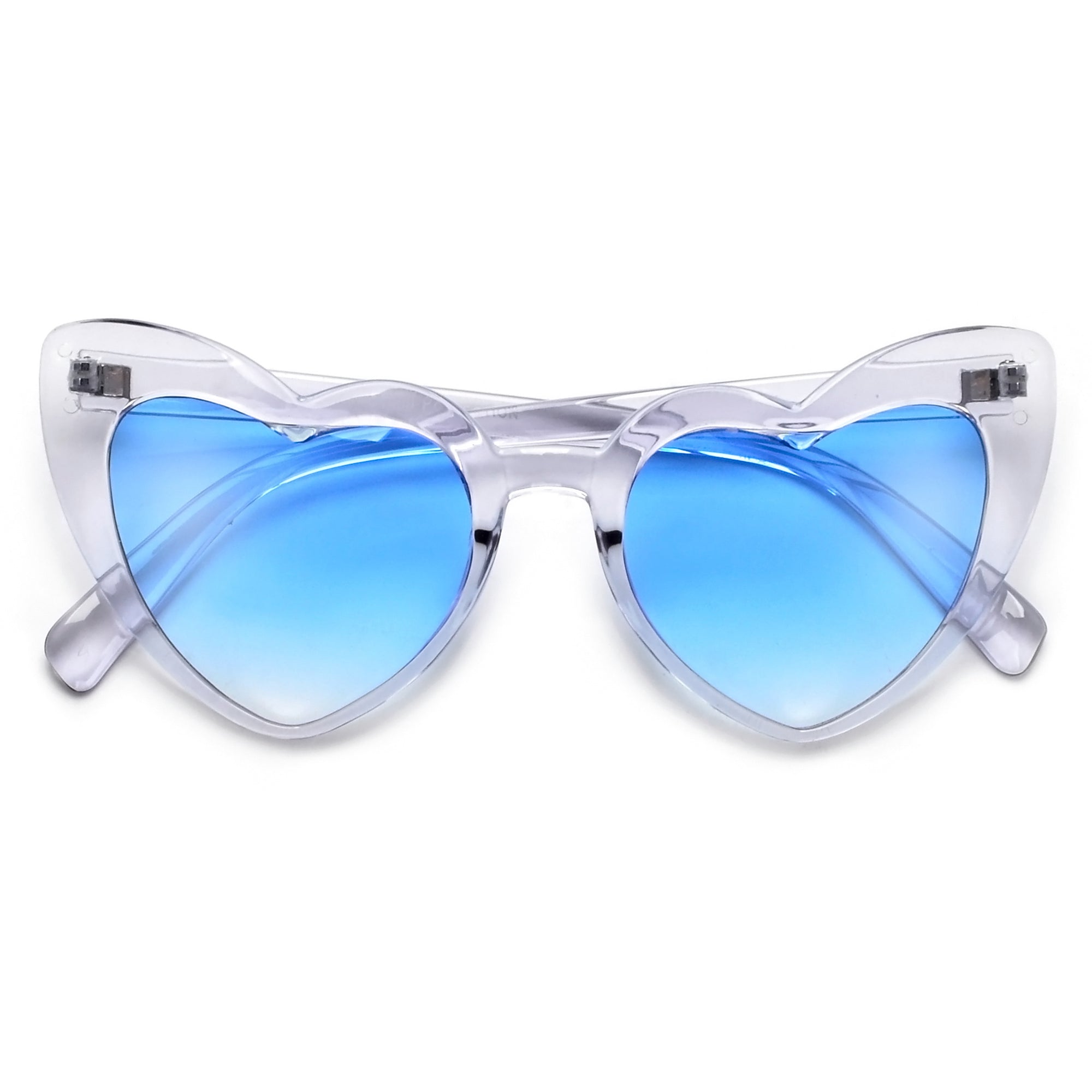 Blue cheap love sunglasses