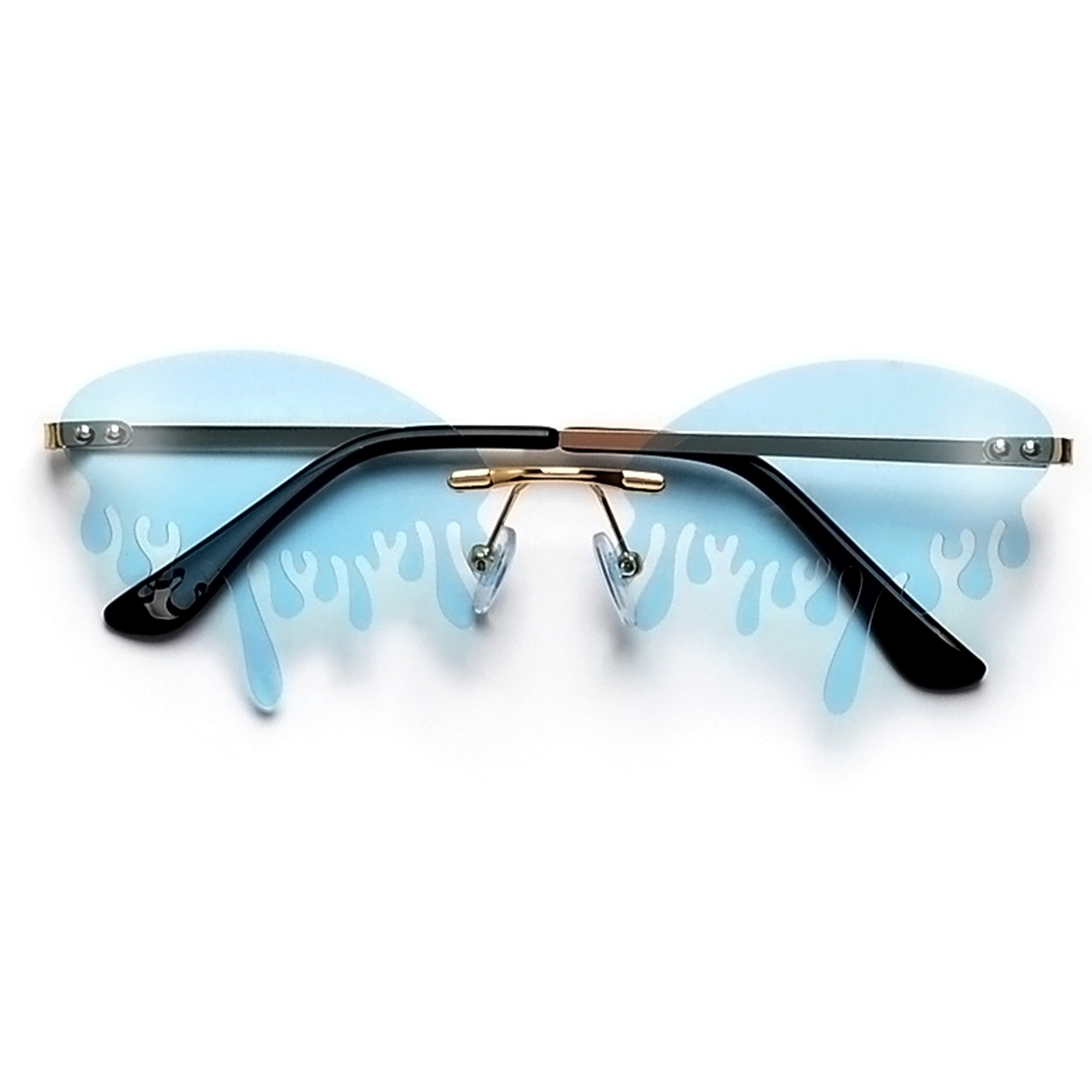 Irresistible Rimless Water Droplet Sunnies - Sunglass Spot