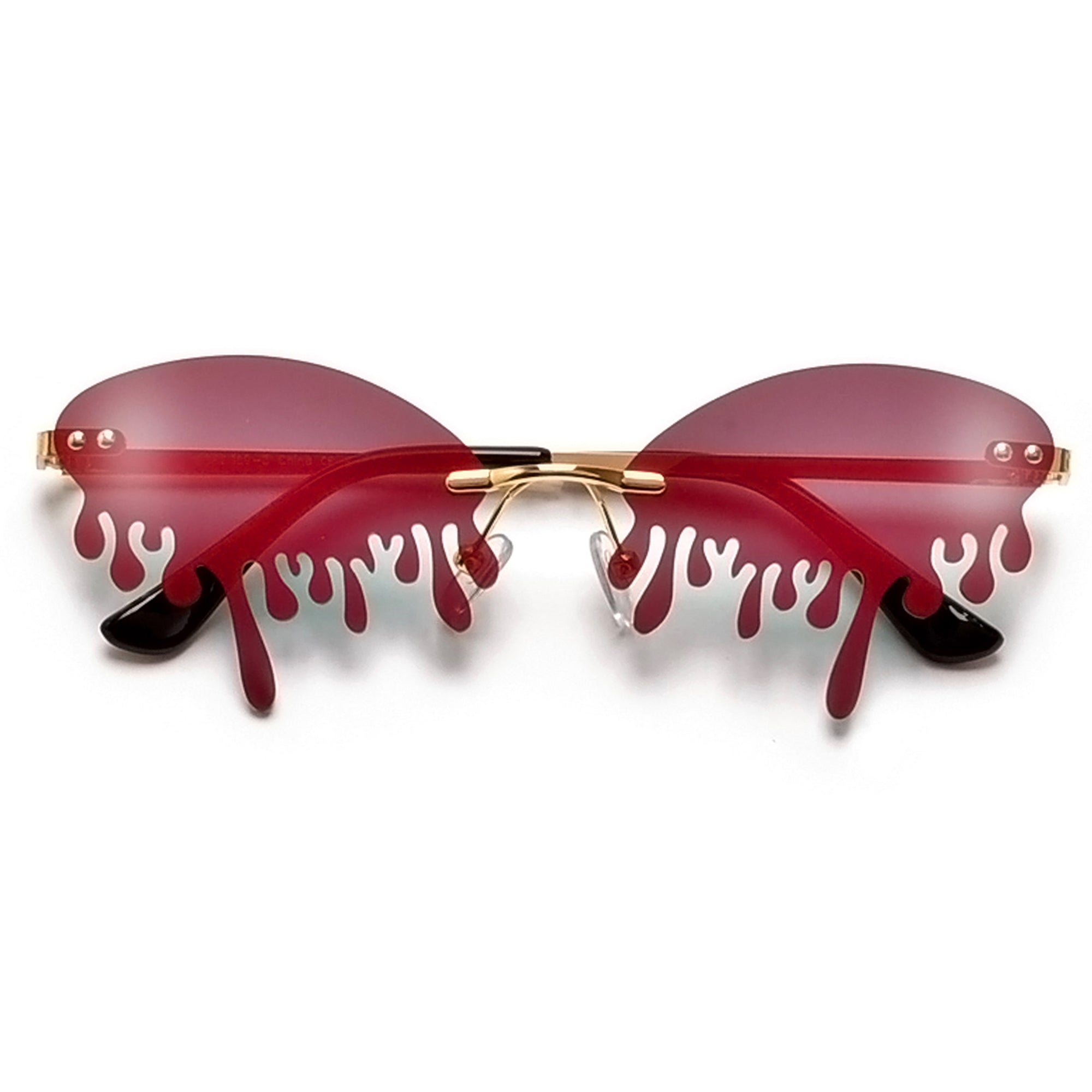 Irresistible Rimless Water Droplet Sunnies - Sunglass Spot