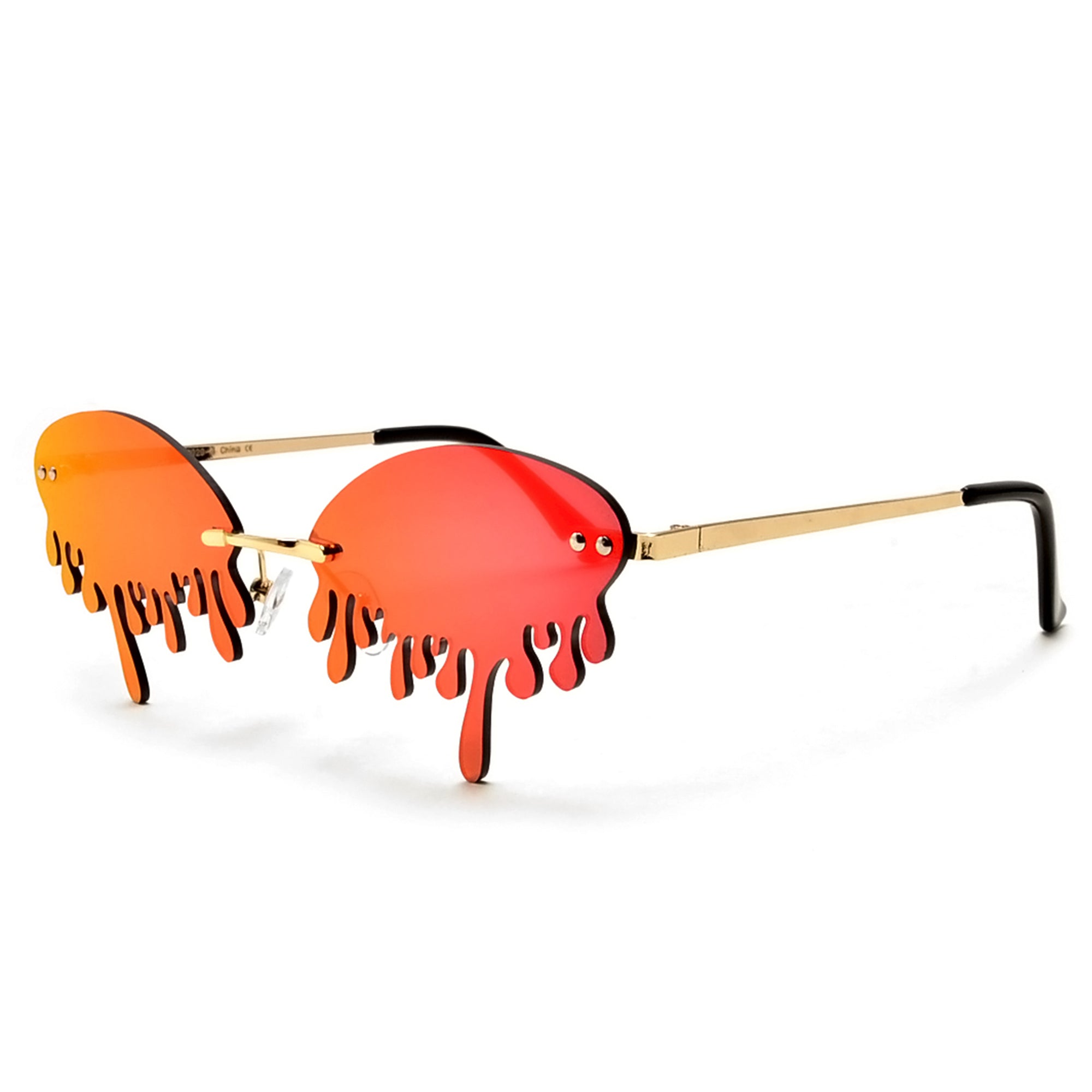 Irresistible Rimless Water Droplet Sunnies - Sunglass Spot