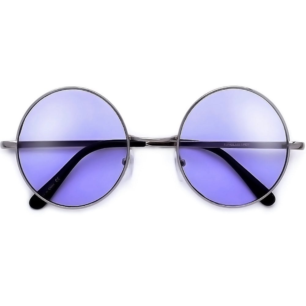 Curv Sunglasses Crystal Purple - Smoke