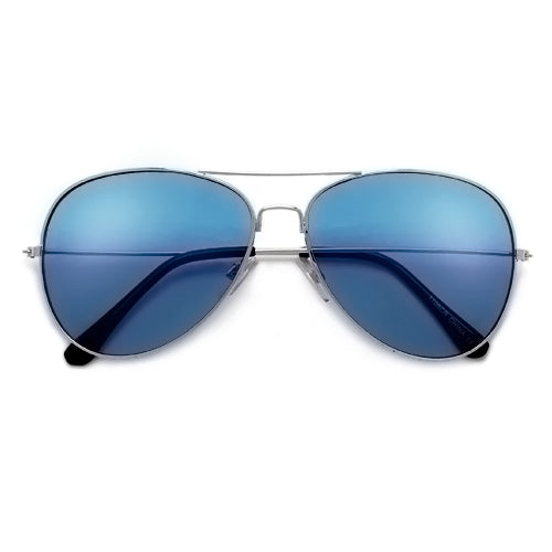 Rock Star Status Classic Colorful Teardrop Aviator - Sunglass Spot
