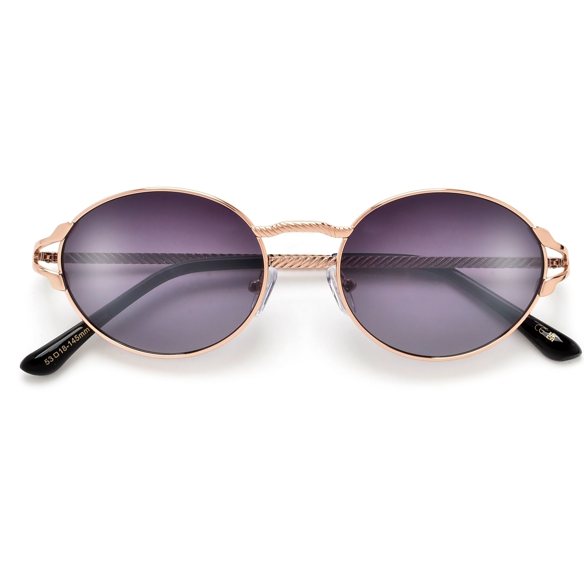 Slim Split Temple Timeless Fashion Statement Sunnies